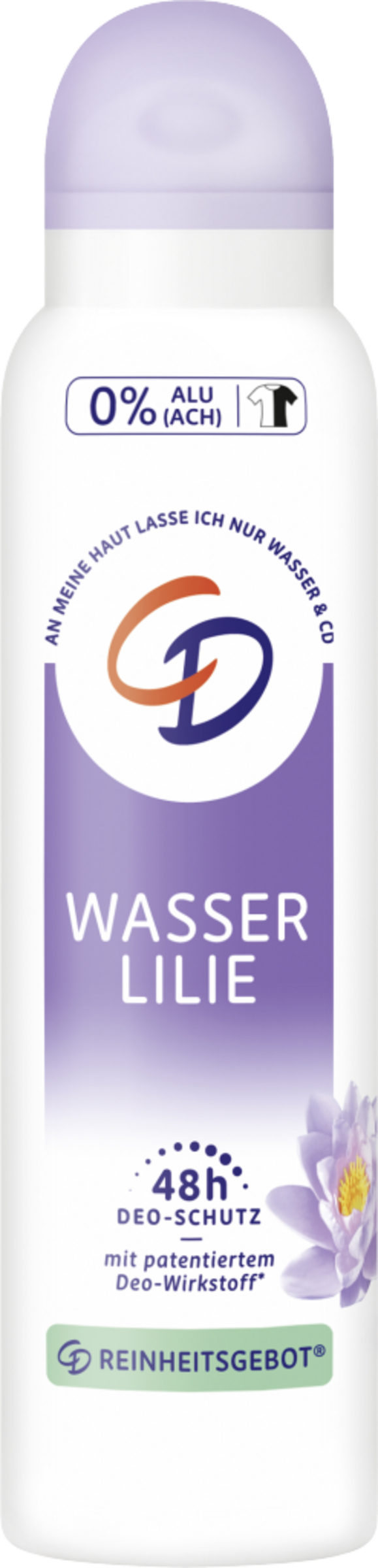CD 48h Deospray Wasserlilie