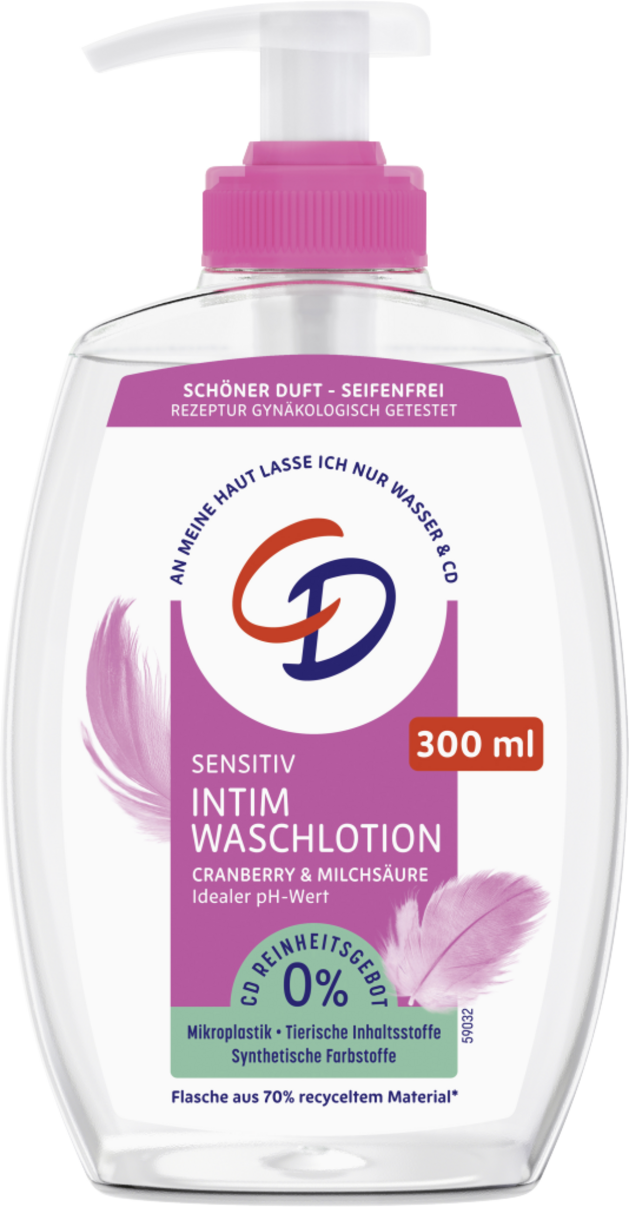 CD Wohlfühl Intim Waschlotion Cranberry und Milchsäure