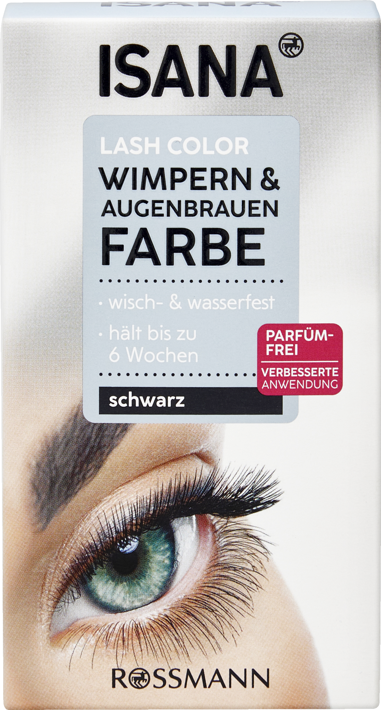 ISANA Lash Color Wimpern- & Augenbrauenfarbe schwarz