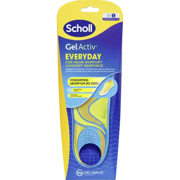 نعل داخلي GelActiv EVERYDAY مقاس L (40-46.5)