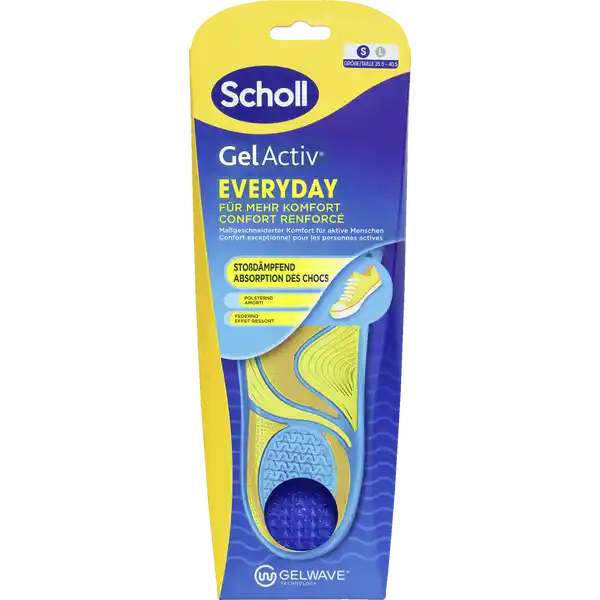 نعل داخلي GelActiv EVERYDAY مقاس S (35-40.5)