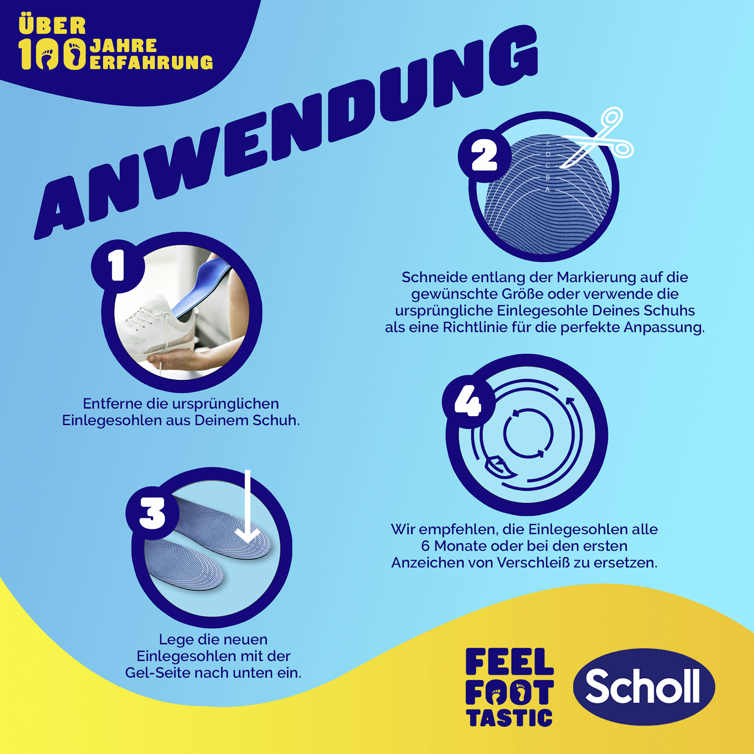 نعل داخلي GelActiv SPORT مقاس L (40-46.5) 3