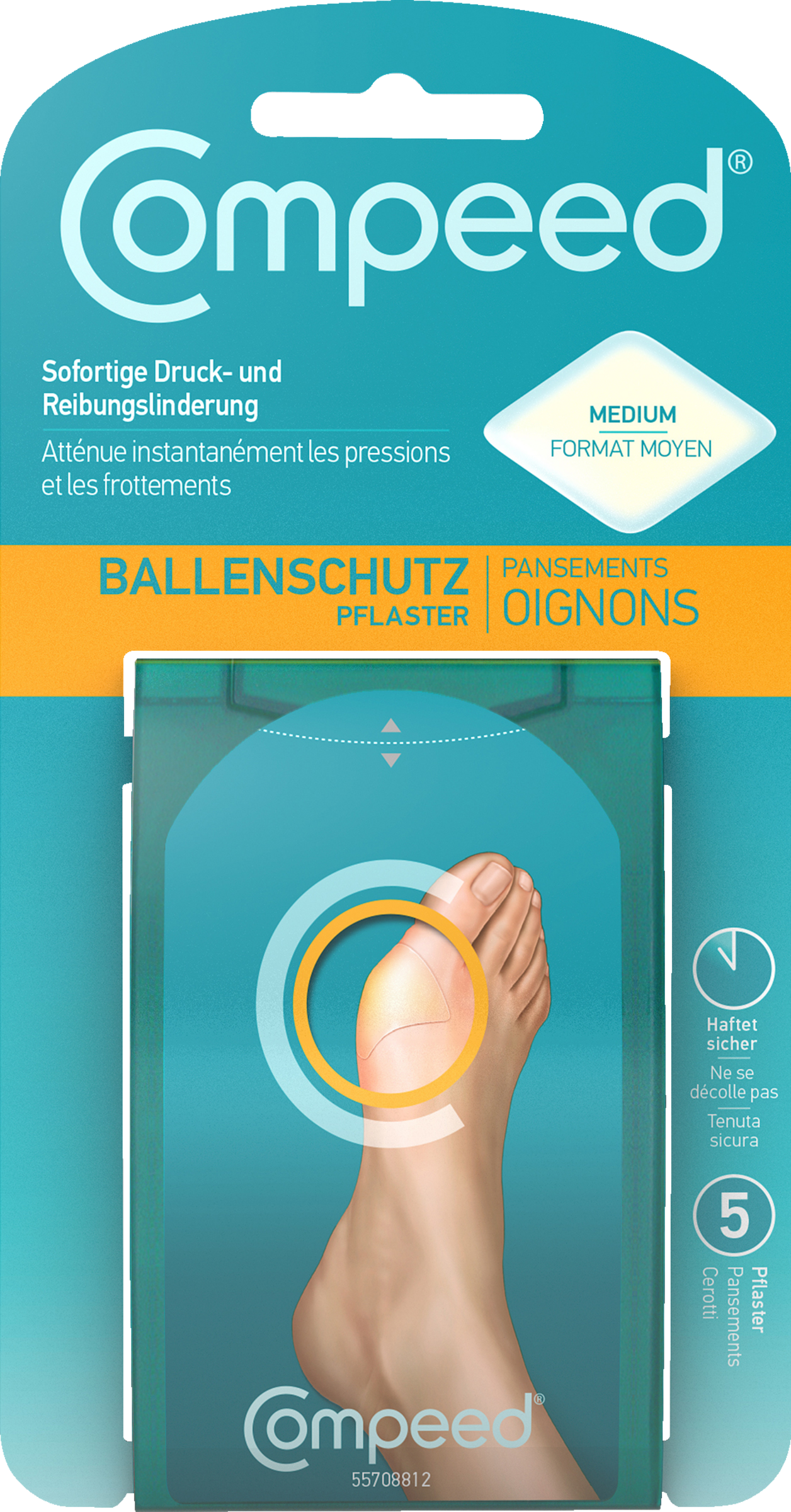 Compeed Ballenschutz-Pflaster