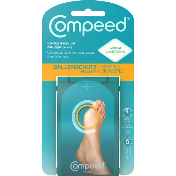 لاصقات حماية القدم