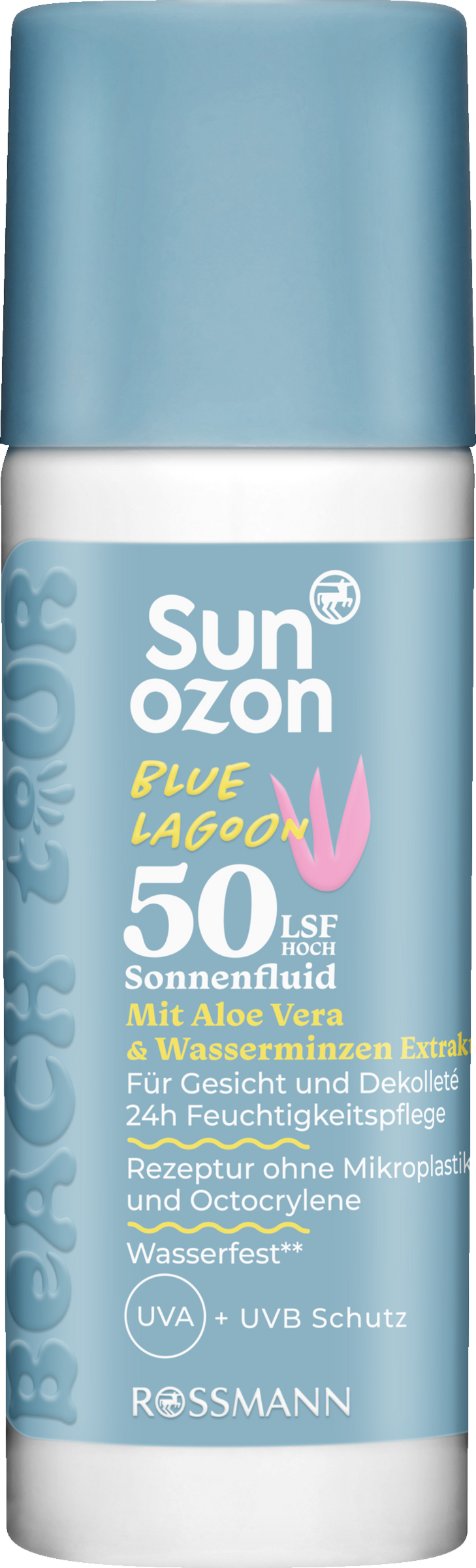 sunozon Beach Tour Sonnenfluid Blue Lagoon LSF50 online kaufen rossmann.de