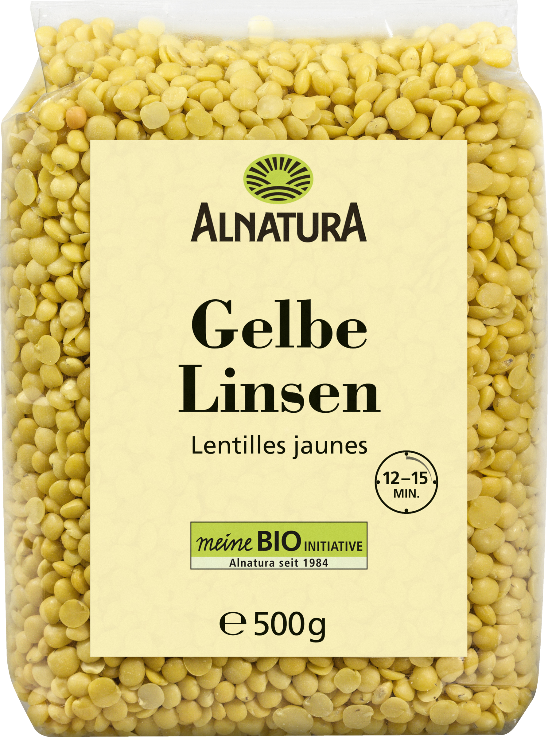 Alnatura Bio Gelbe Linsen