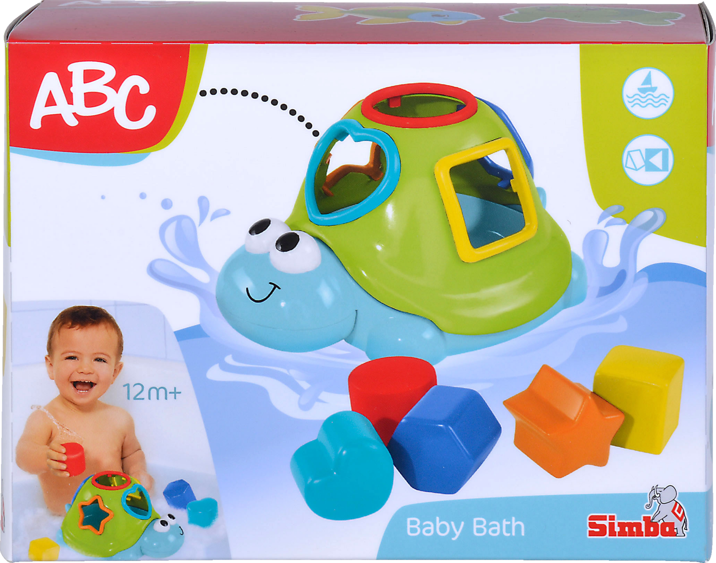 ABC (SIMBA) Schwimmende Sortierschildkröte