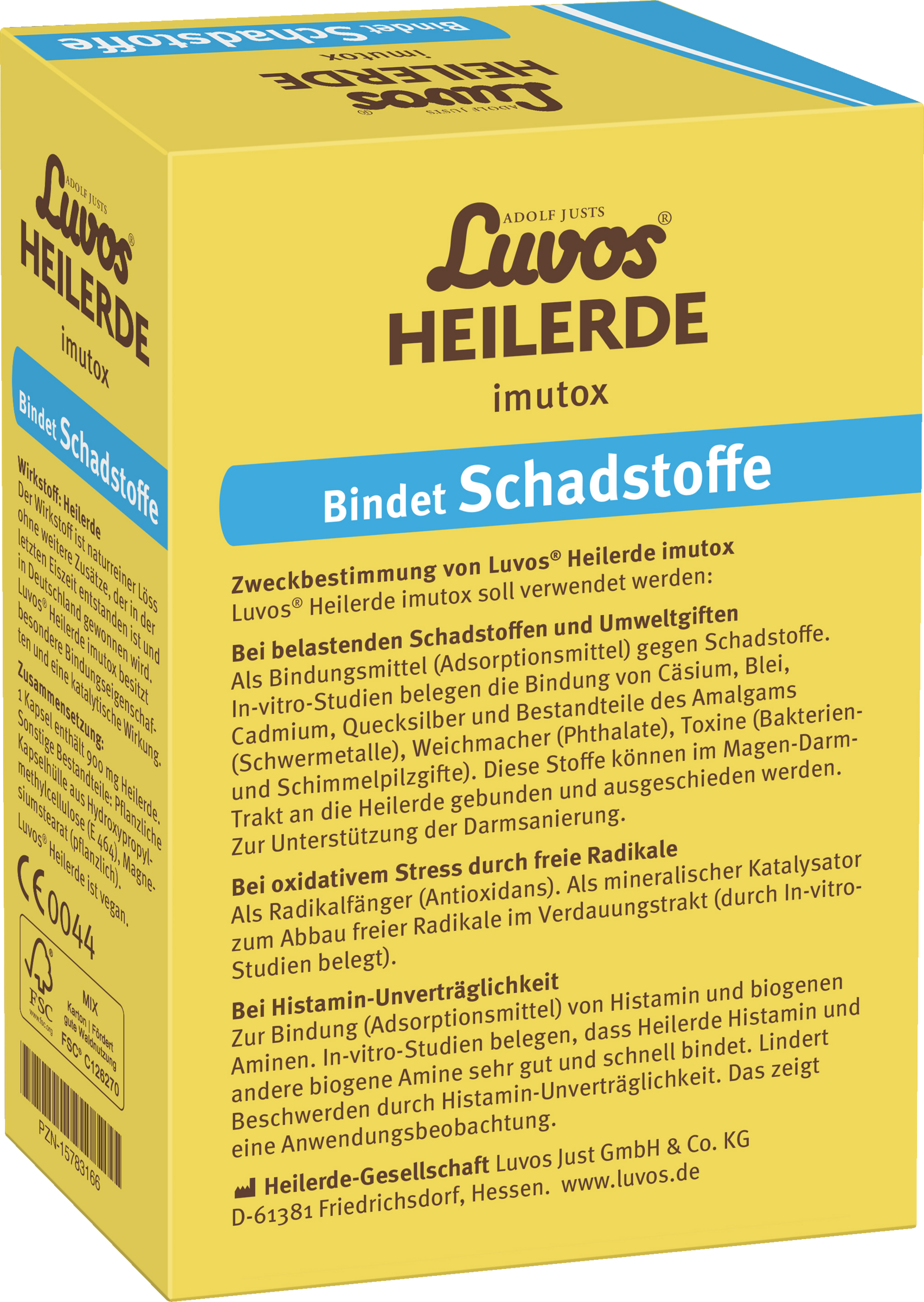 كبسولات الطين الشافي Imutox 4