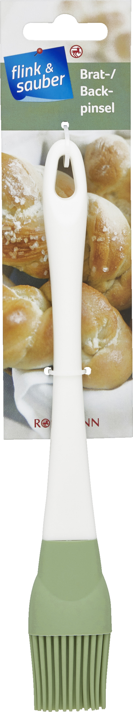 flink & sauber FLINK UND SAUBER BRAT- UND BACKPINSEL SILIKON ERGONOMISCH