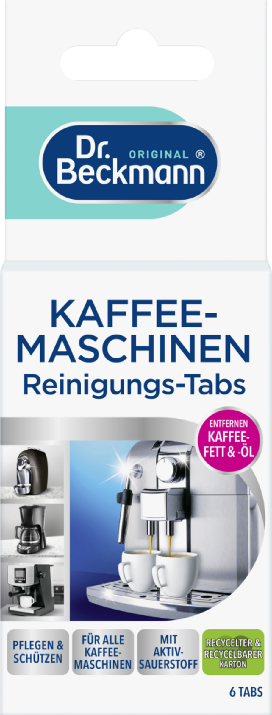 Dr. Beckmann Kaffeemaschinen Reinigungs-Tabs