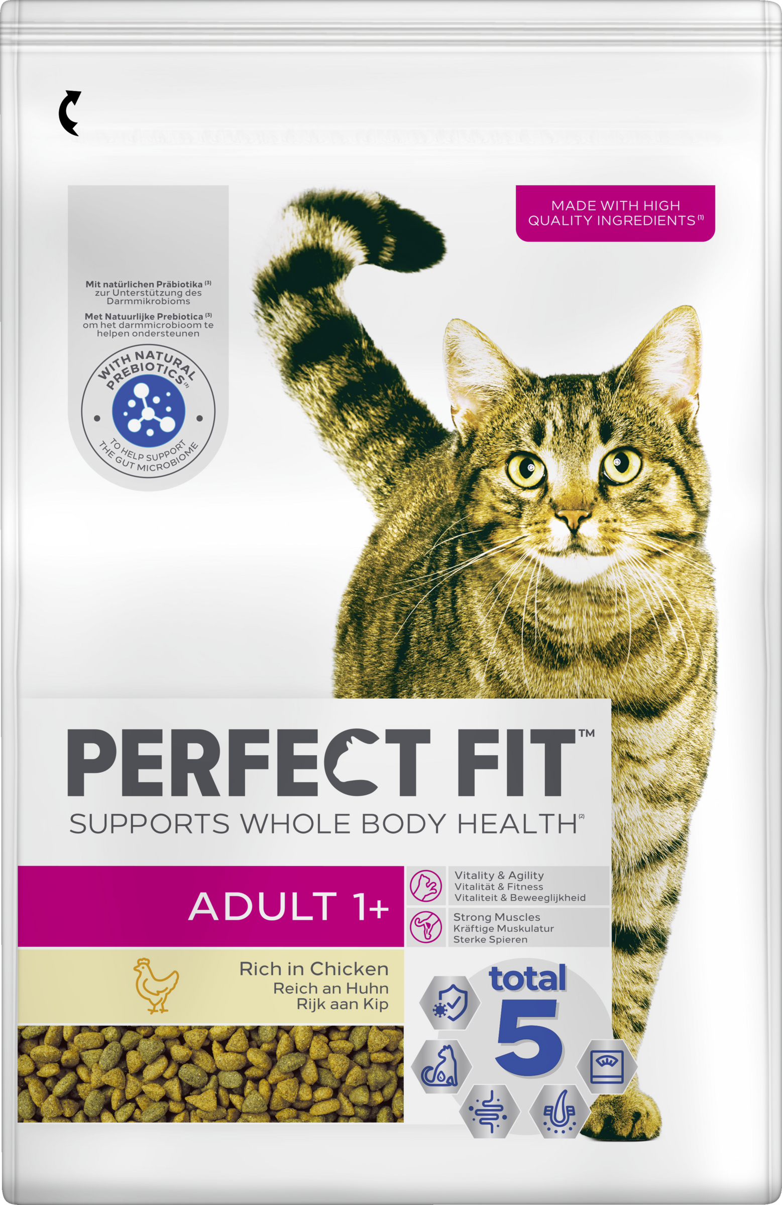 Perfect Fit Katze Trockenfutter Adult 1+ mit Huhn