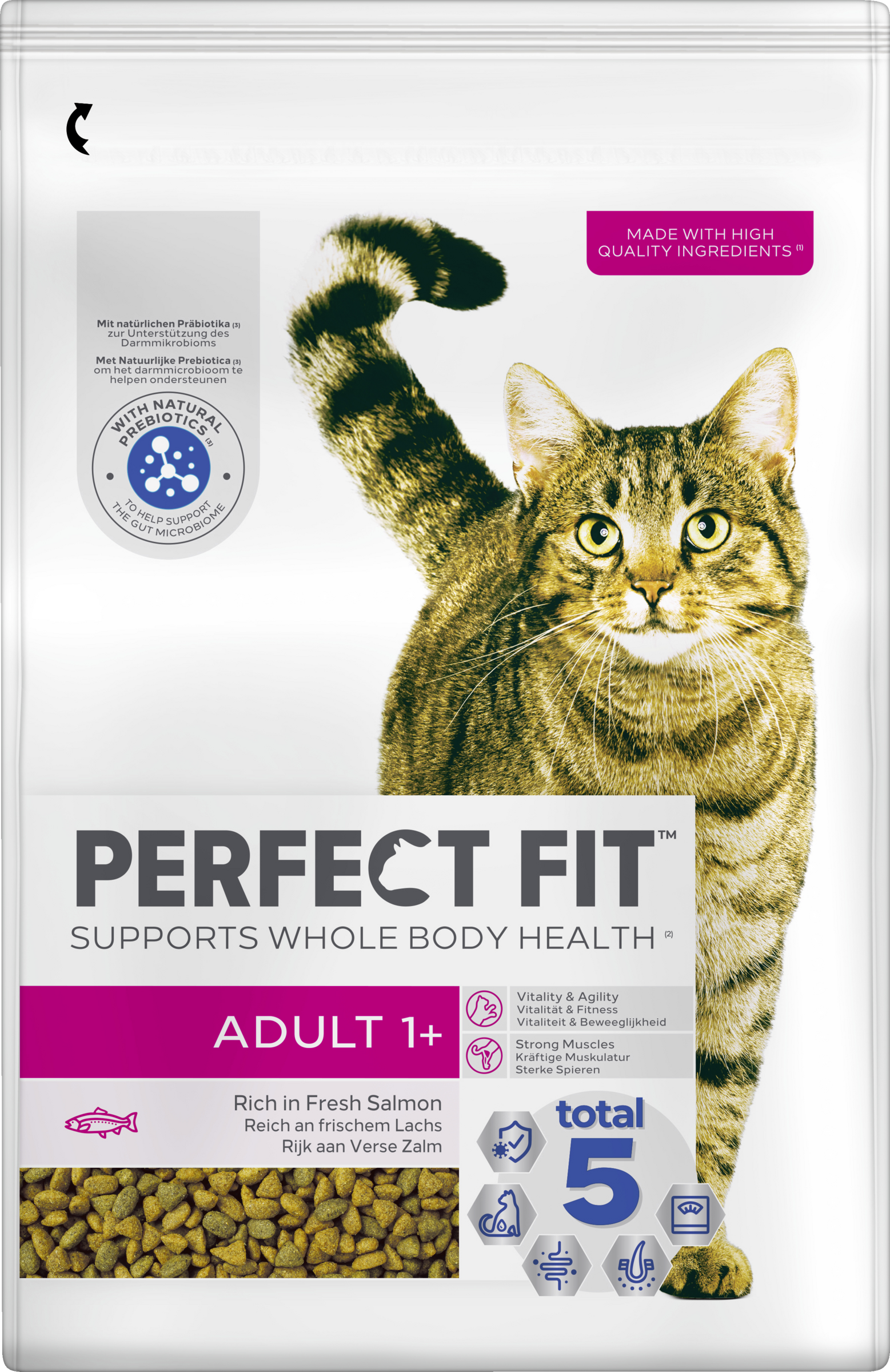 Perfect Fit Katze Trockenfutter Adult 1+ mit Lachs