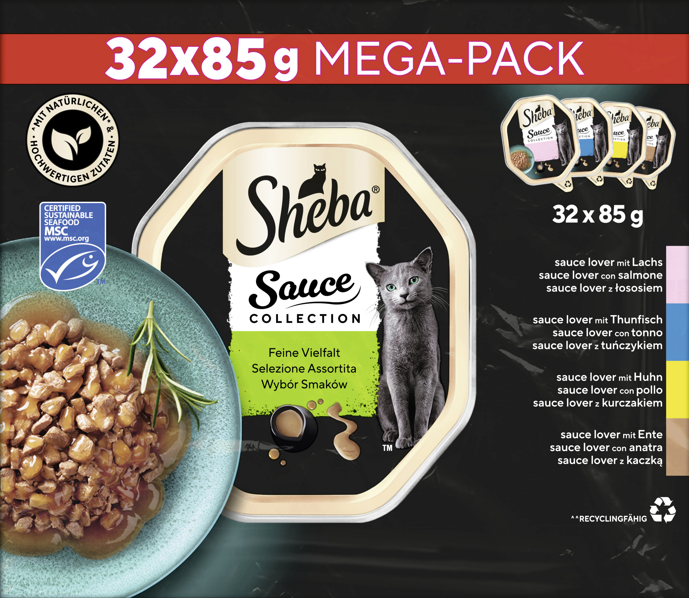 Sheba Sauce Collection Feine Vielfalt Megapack