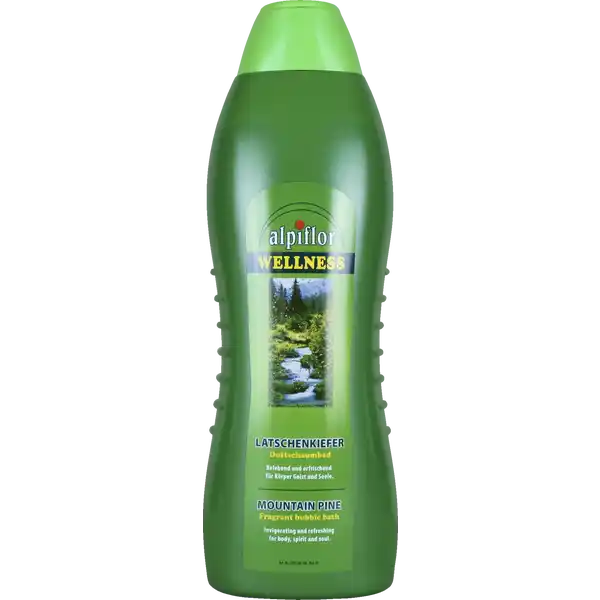 حمام رغوي برائحة الصنوبر