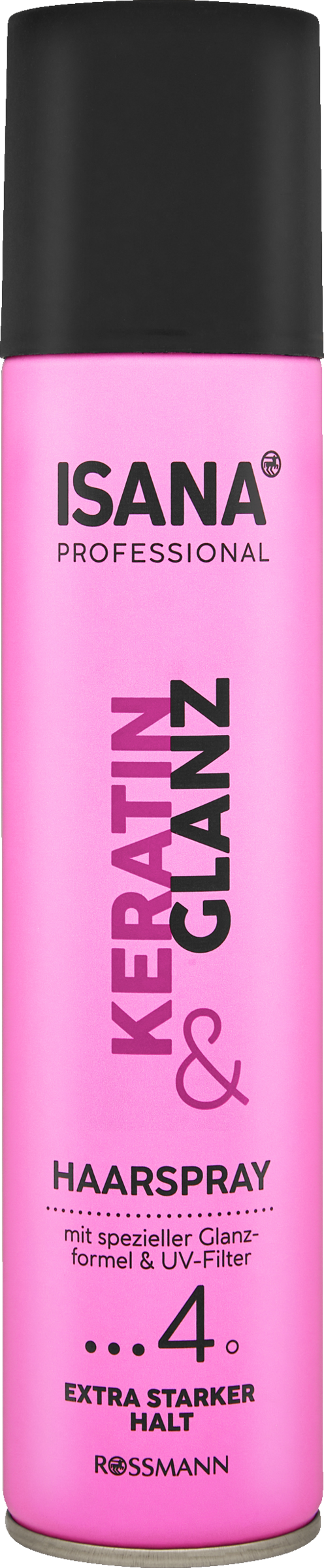 ISANA PROFESSIONAL Haarspray Keratin & Glanz