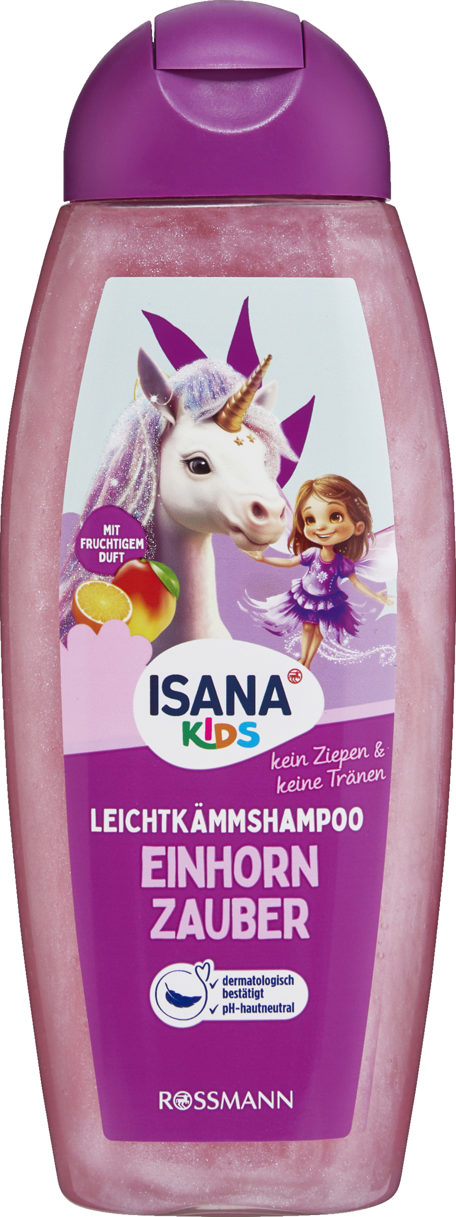 ISANA KiDS Leichtkämmshampoo Einhorn Zauber