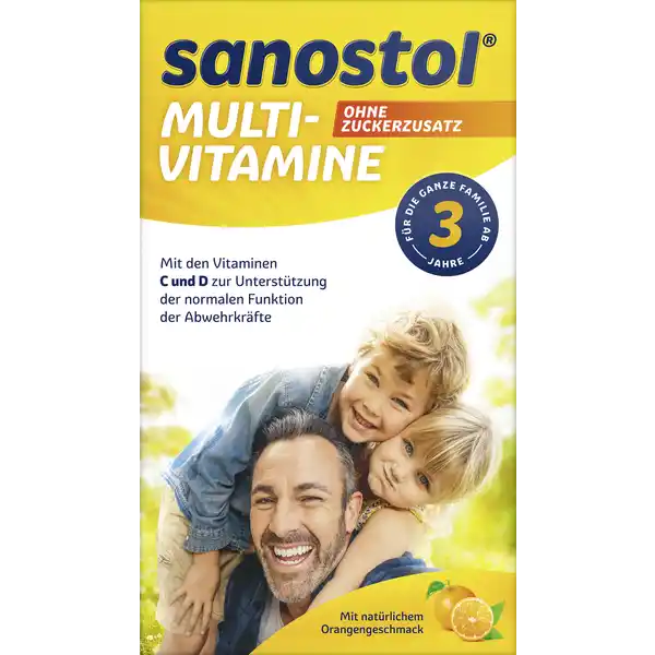 فيتامينات متعددة بدون سكر مضاف