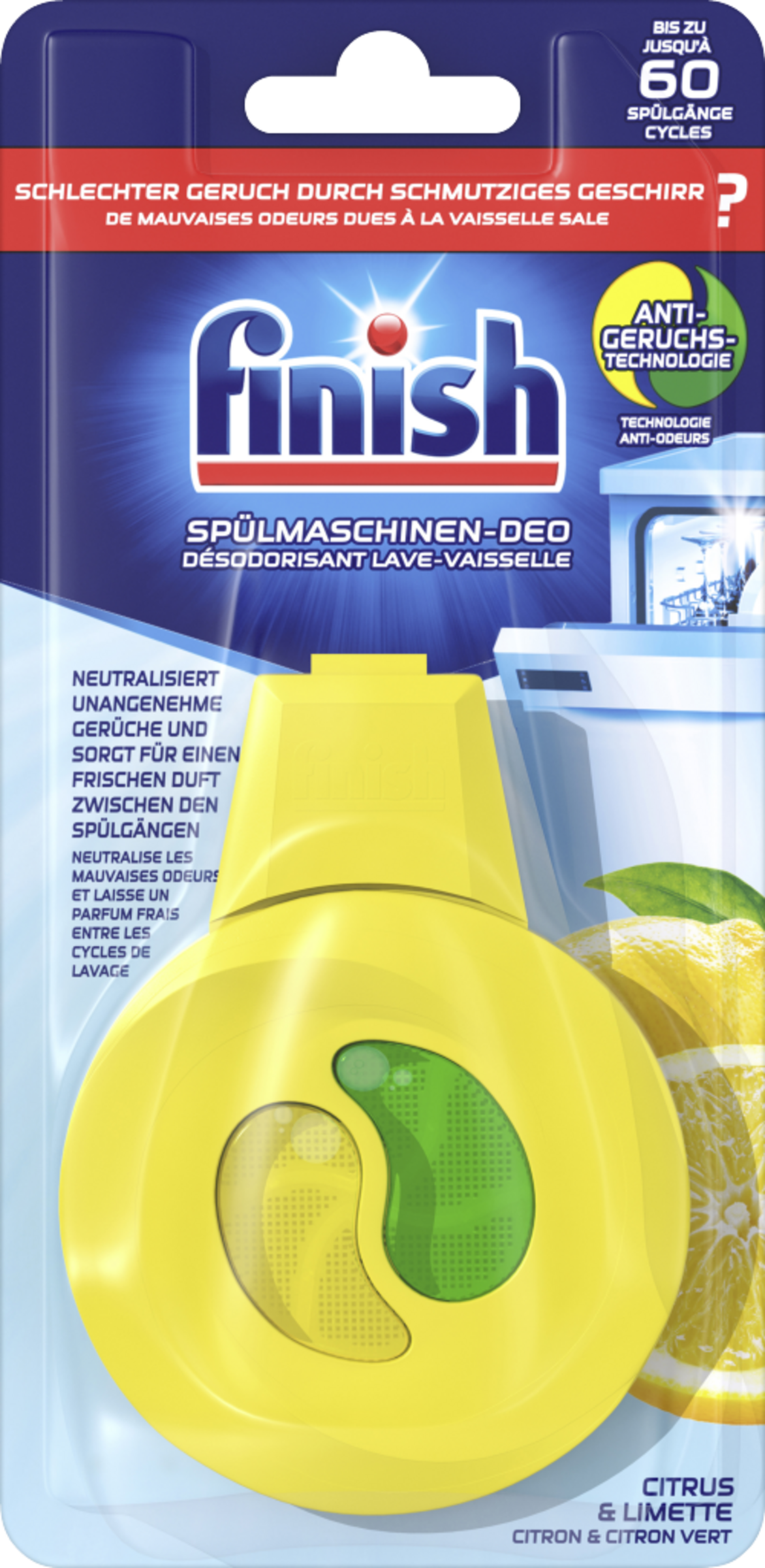 Finish Deo Citrus & Limette