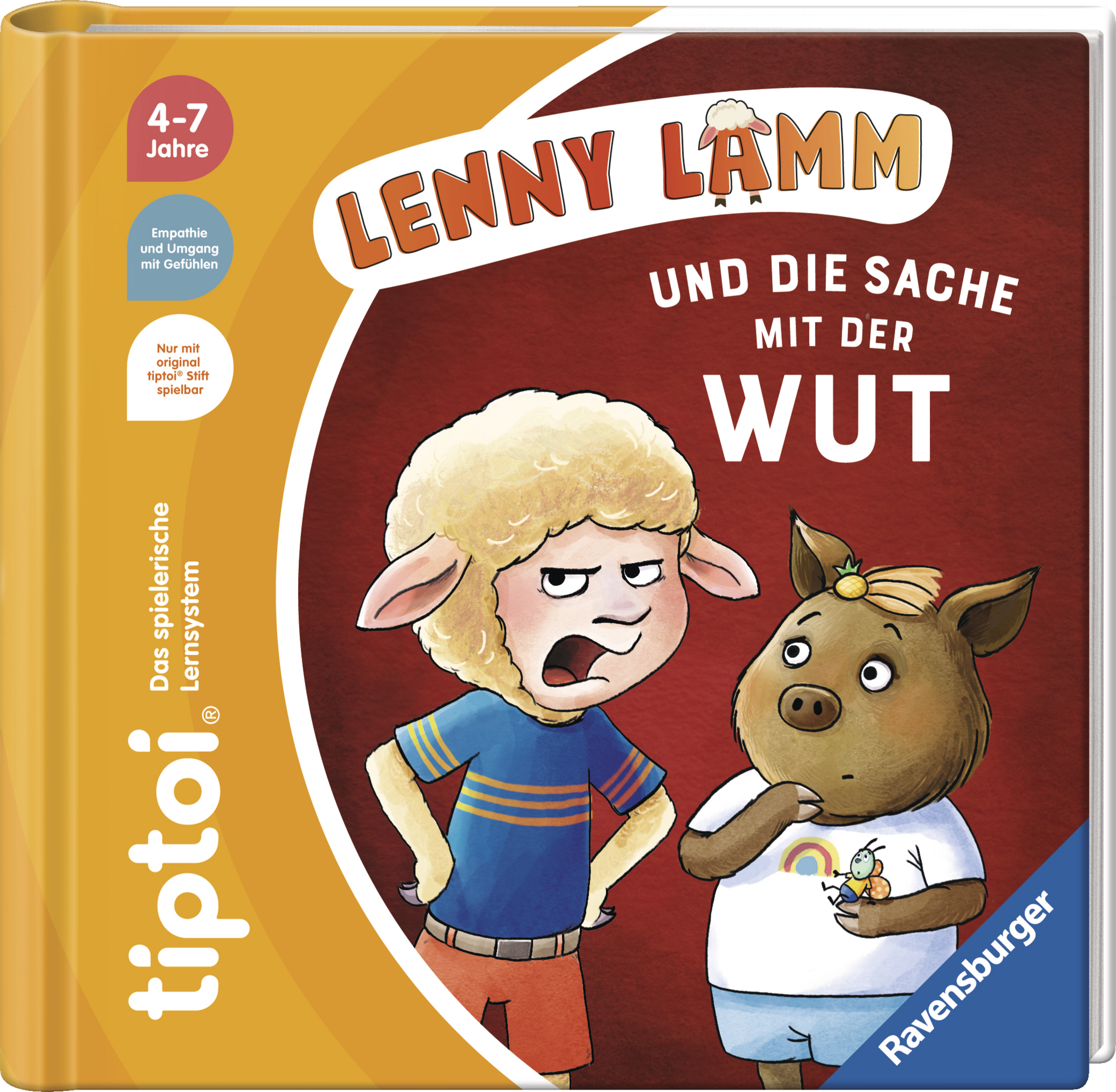 Ravensburger tiptoi® Buch Lenny Lamm & die Sache mit der Wut