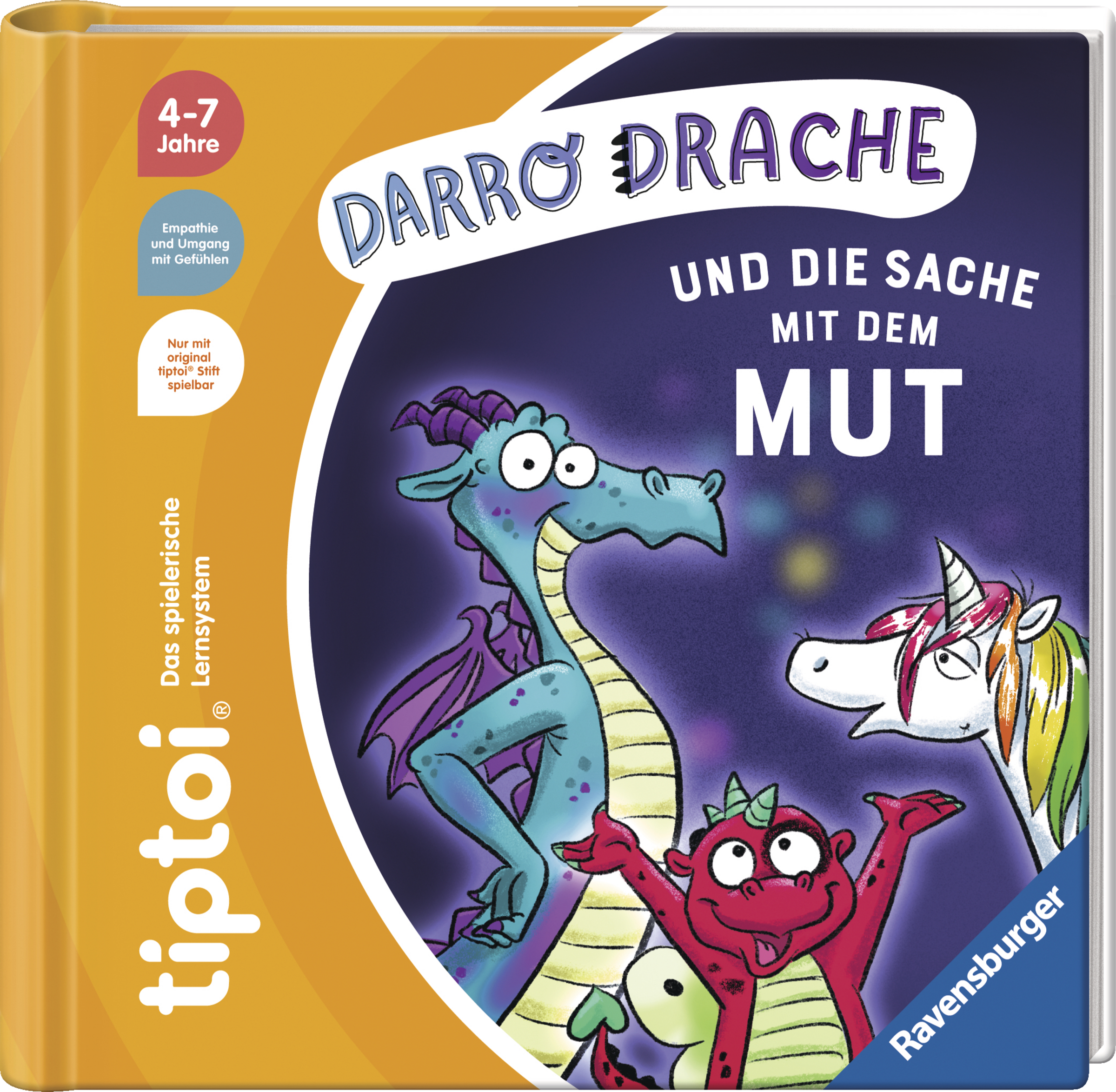 Ravensburger tiptoi® Buch Darro Drache & die Sache mit dem Mut