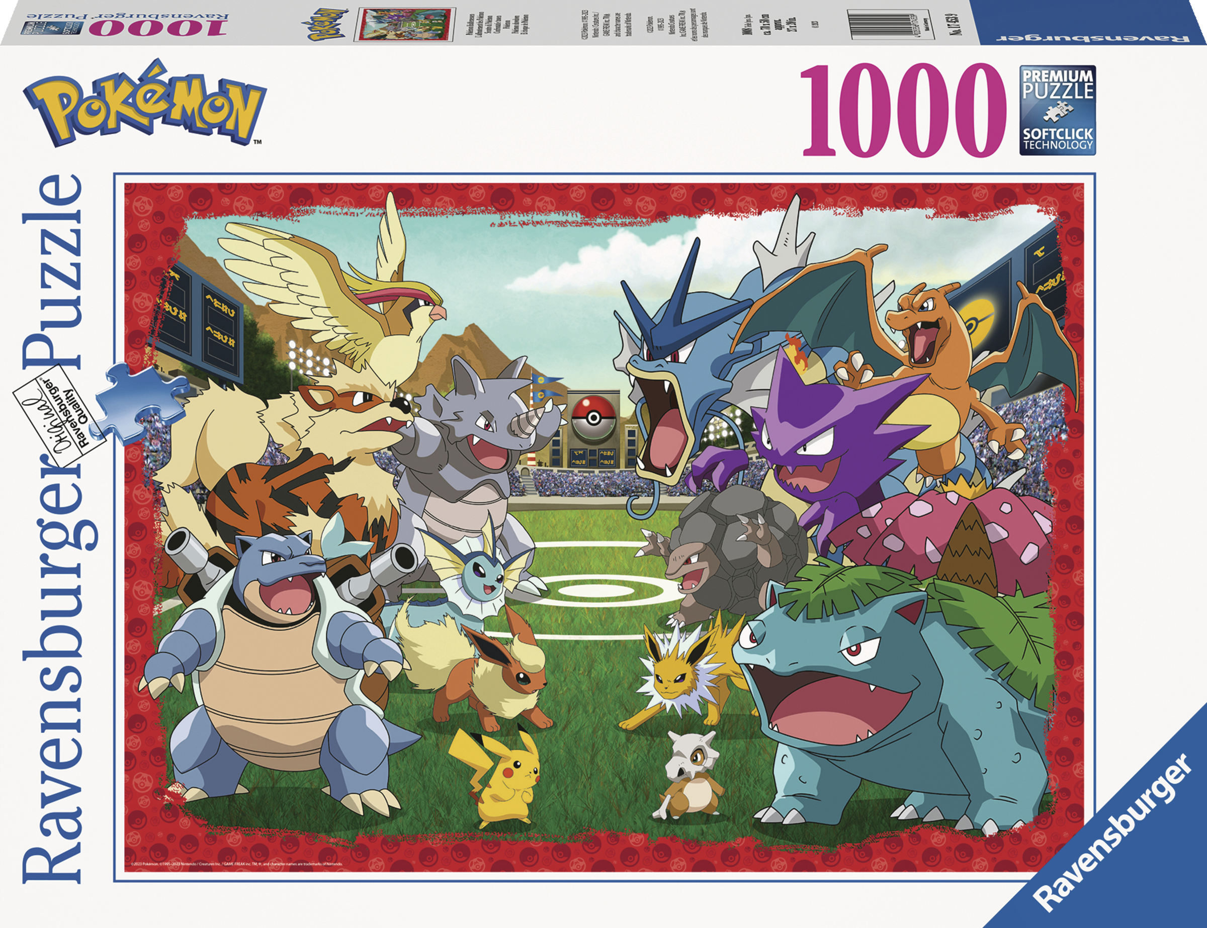 Ravensburger Puzzle Pokémon Kräftemessen 1000 Teile