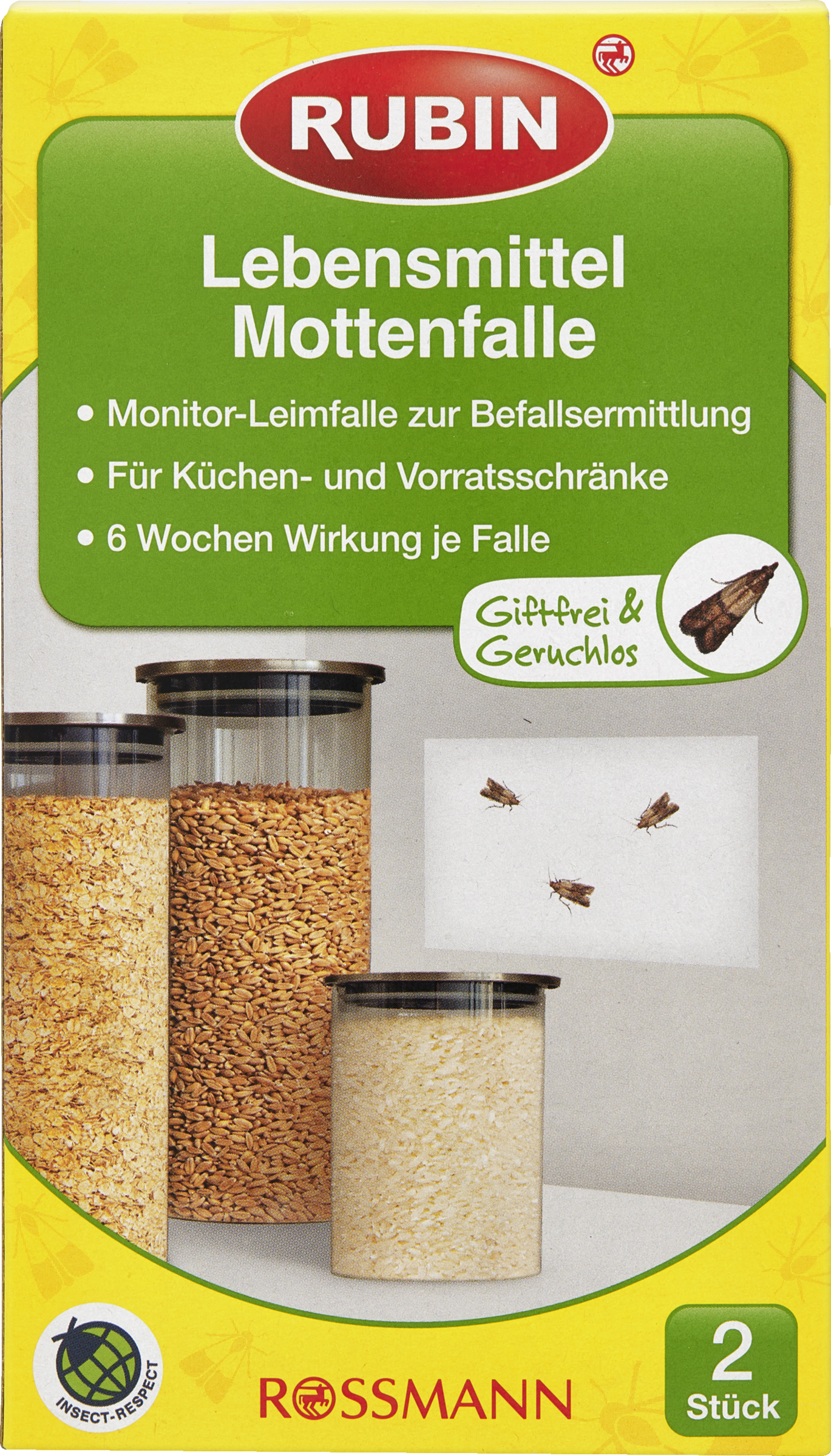 RUBIN Lebensmittel Mottenfalle
