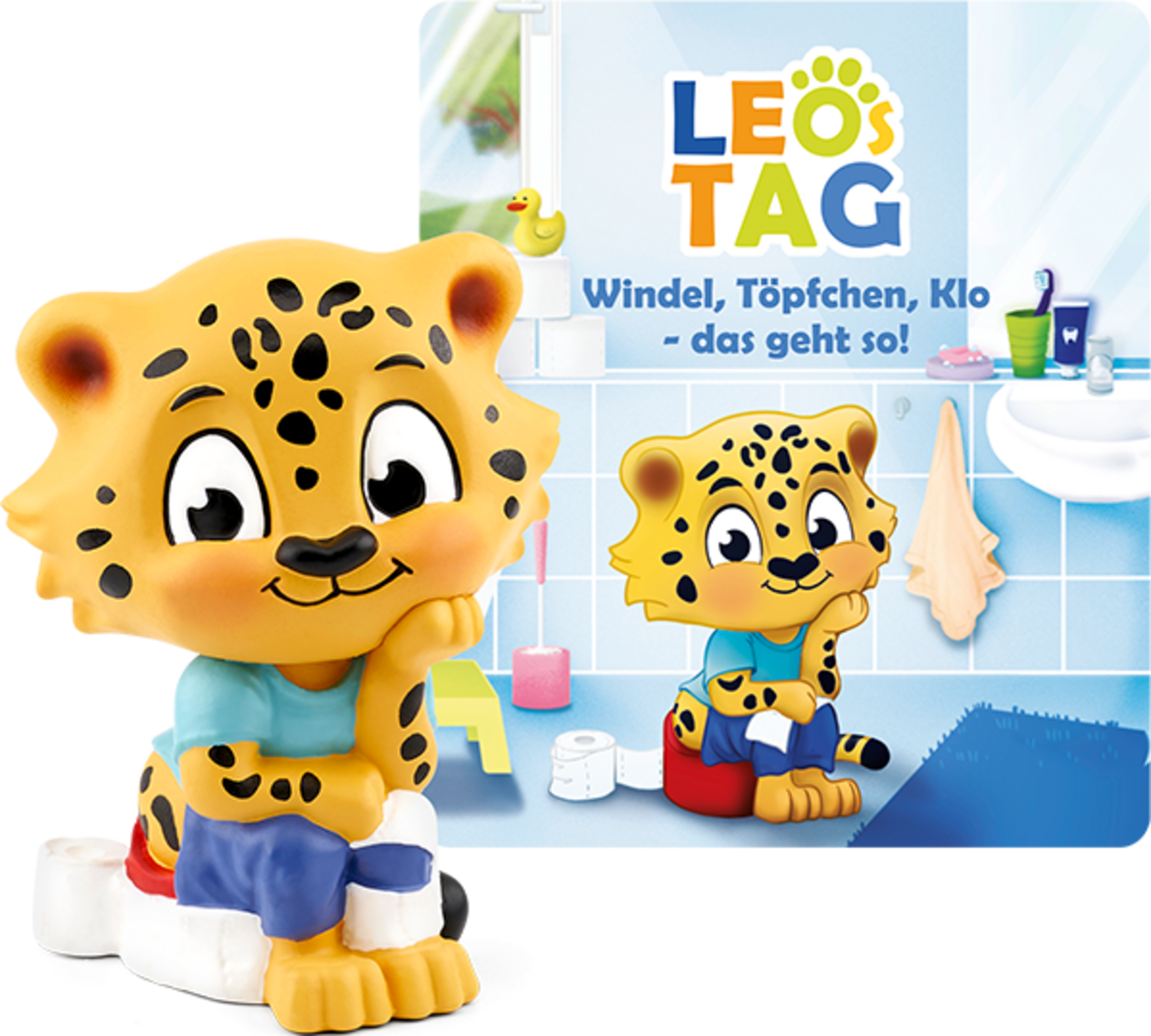 tonies Hörfigur Leo´s Tag - Windel, Töpfchen, Klo - das geht so!