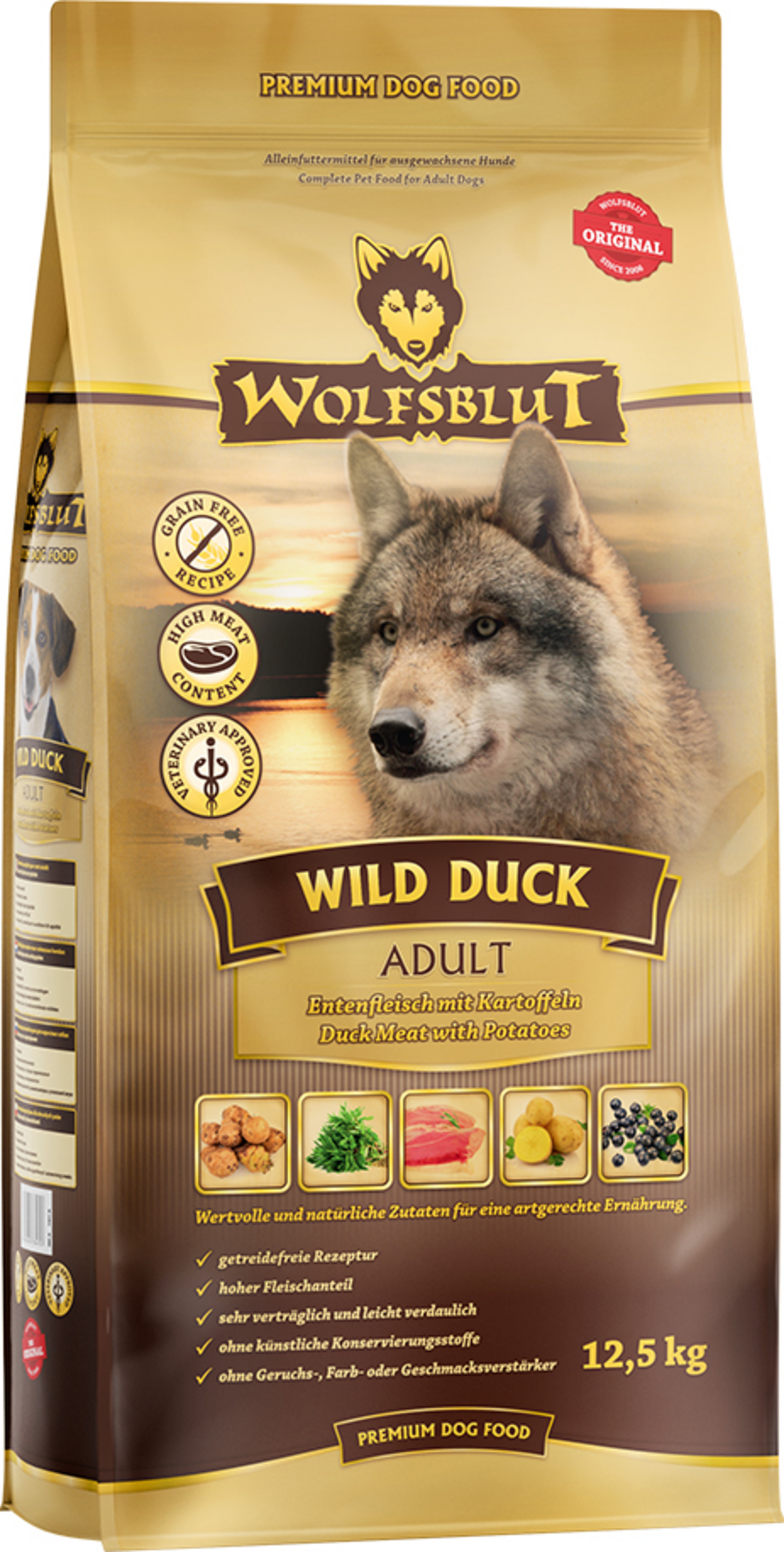 Wolfsblut Trockenfutter Wild Duck Adult