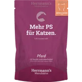 Katzennassfutter Selection Adult Pferd mit Karotte und Kokosflocken