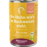 Hundenassfutter Selection Adult Bio Huhn mit Fenchel und Buchweizen
