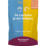 Katzennassfutter Selection Adult Lachs und Huhn
