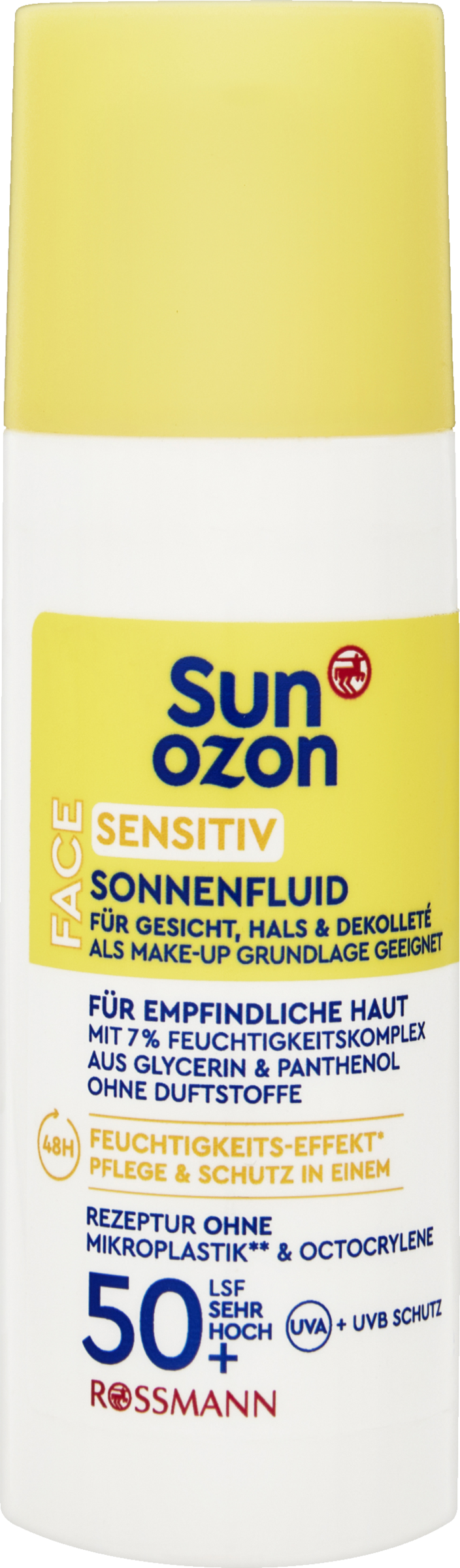 sunozon Sonnenfluid Sensitiv LSF50+