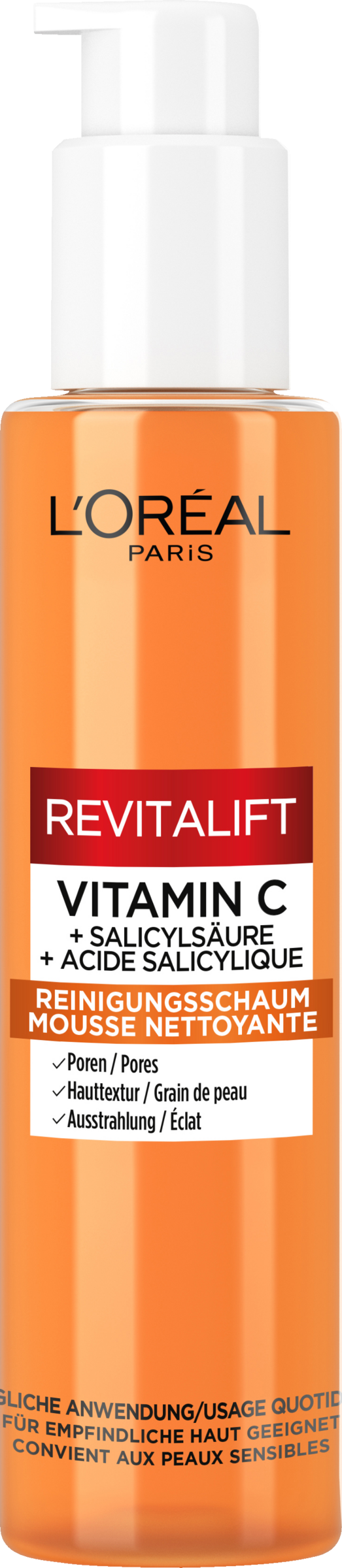 L’Oréal Paris Revitalift Reinigungsschaum Clinical Vitamin C