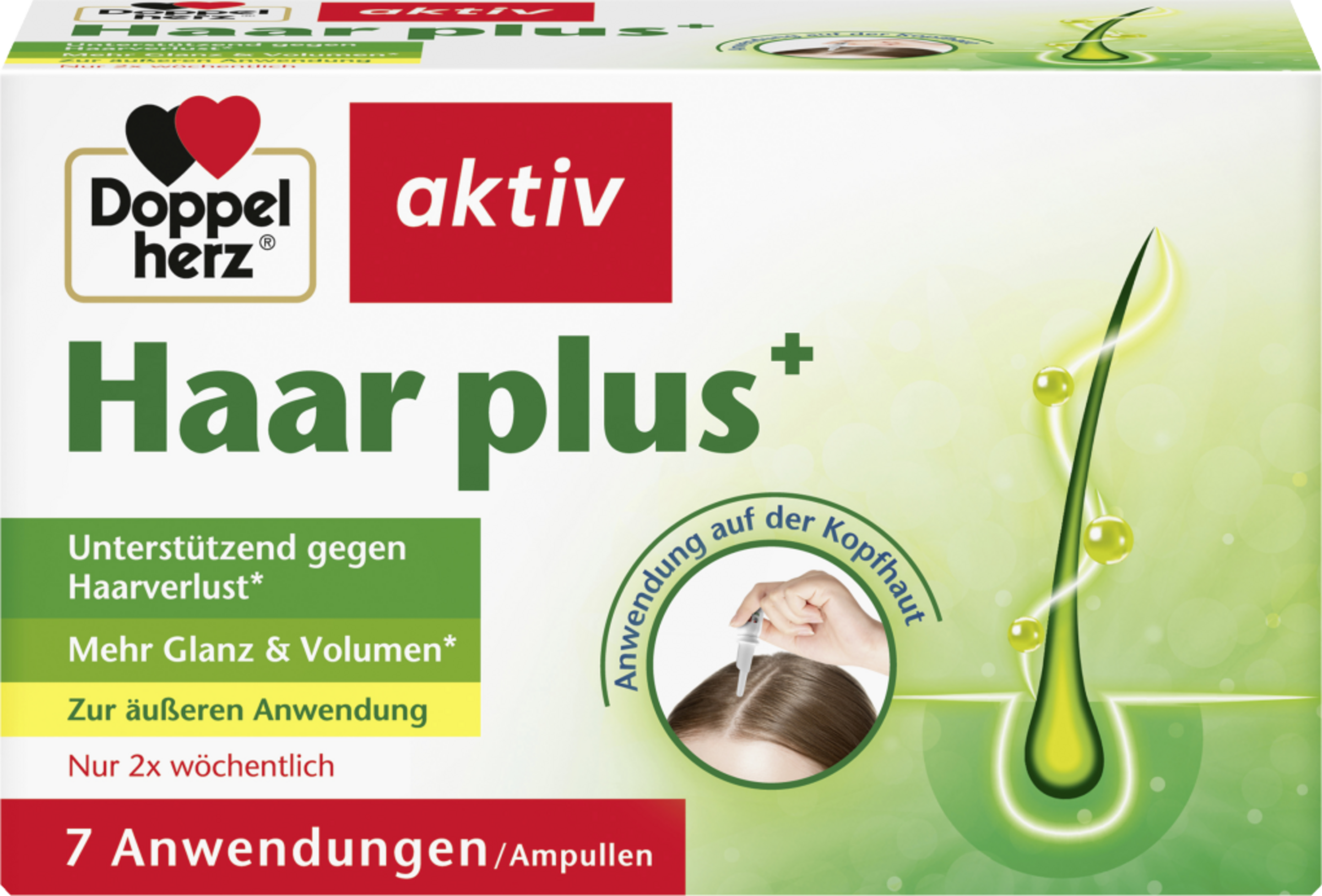 Doppelherz aktiv Haar plus+ Ampullen