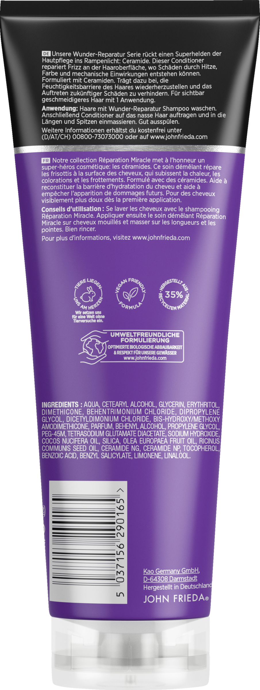 JOHN FRIEDA Conditioner FRIZZ Ease WunderReparatur rossmann.de