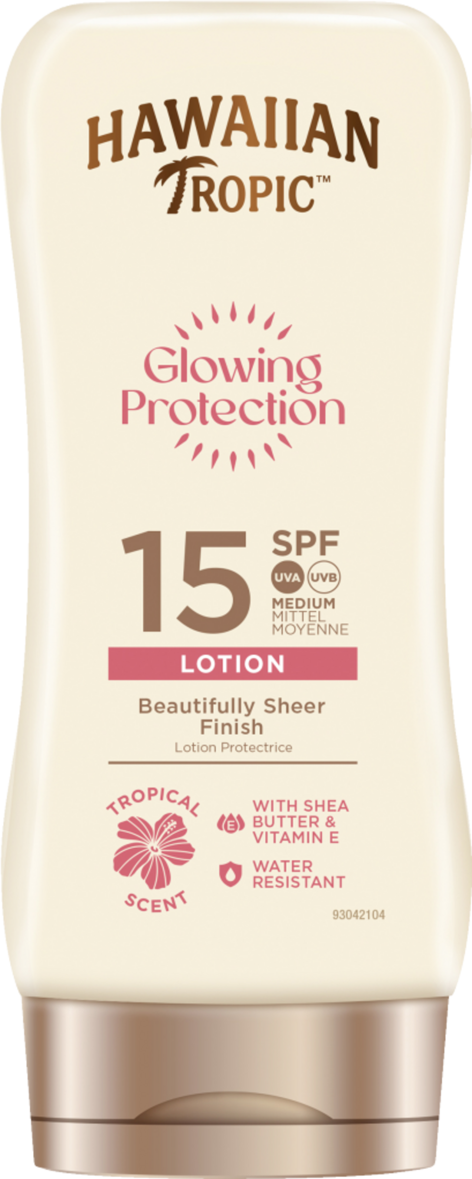 Hawaiian Tropic Glowing Protection Sun Lotion LSF 15