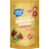 GENUSS PLUS Gefriergetrocknete Erdbeeren in Scheiben Maxipack
