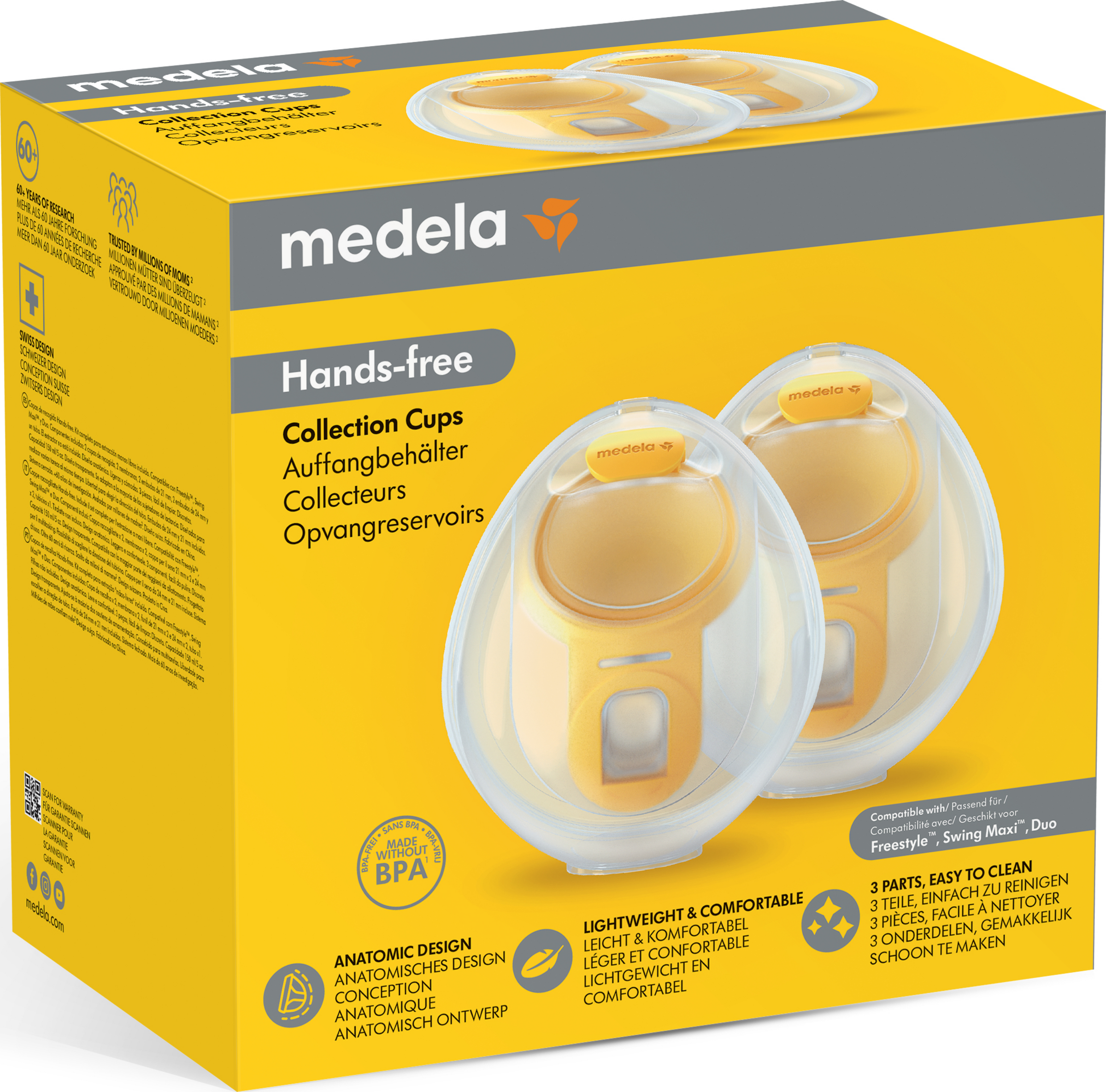 medela Hands-free Doppelpumpset - Zubehör