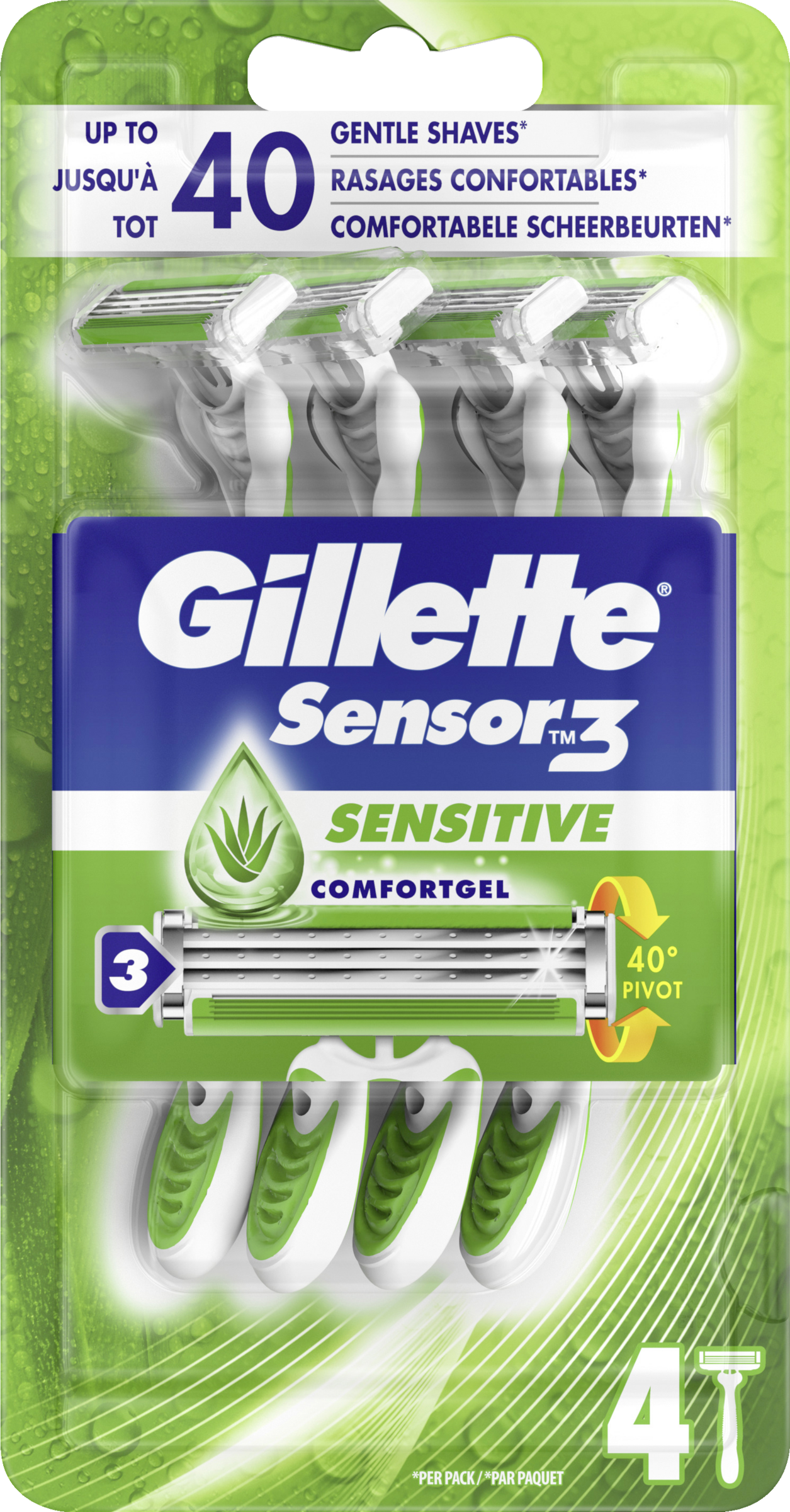 Sensor3 Einwegrasierer Sensitive