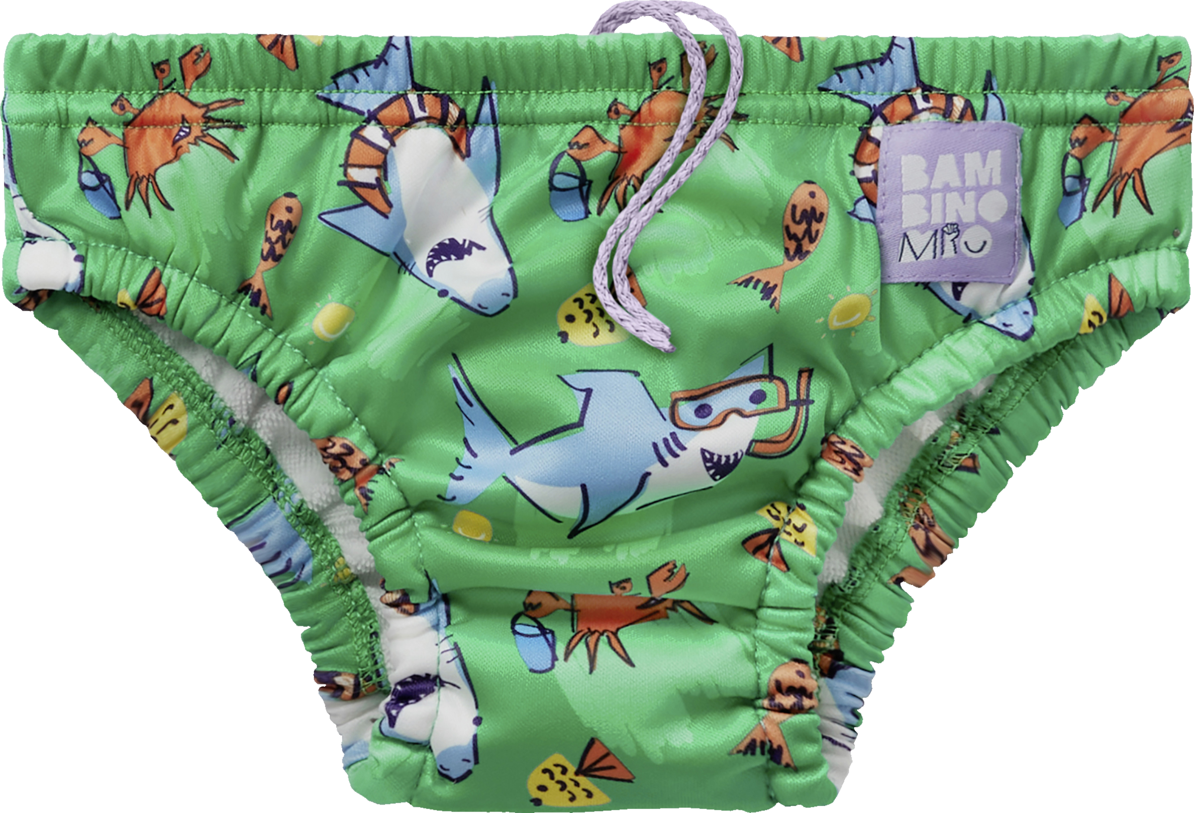 bambino mio wiederverwendbare Schwimmwindel Flosse 2-3J