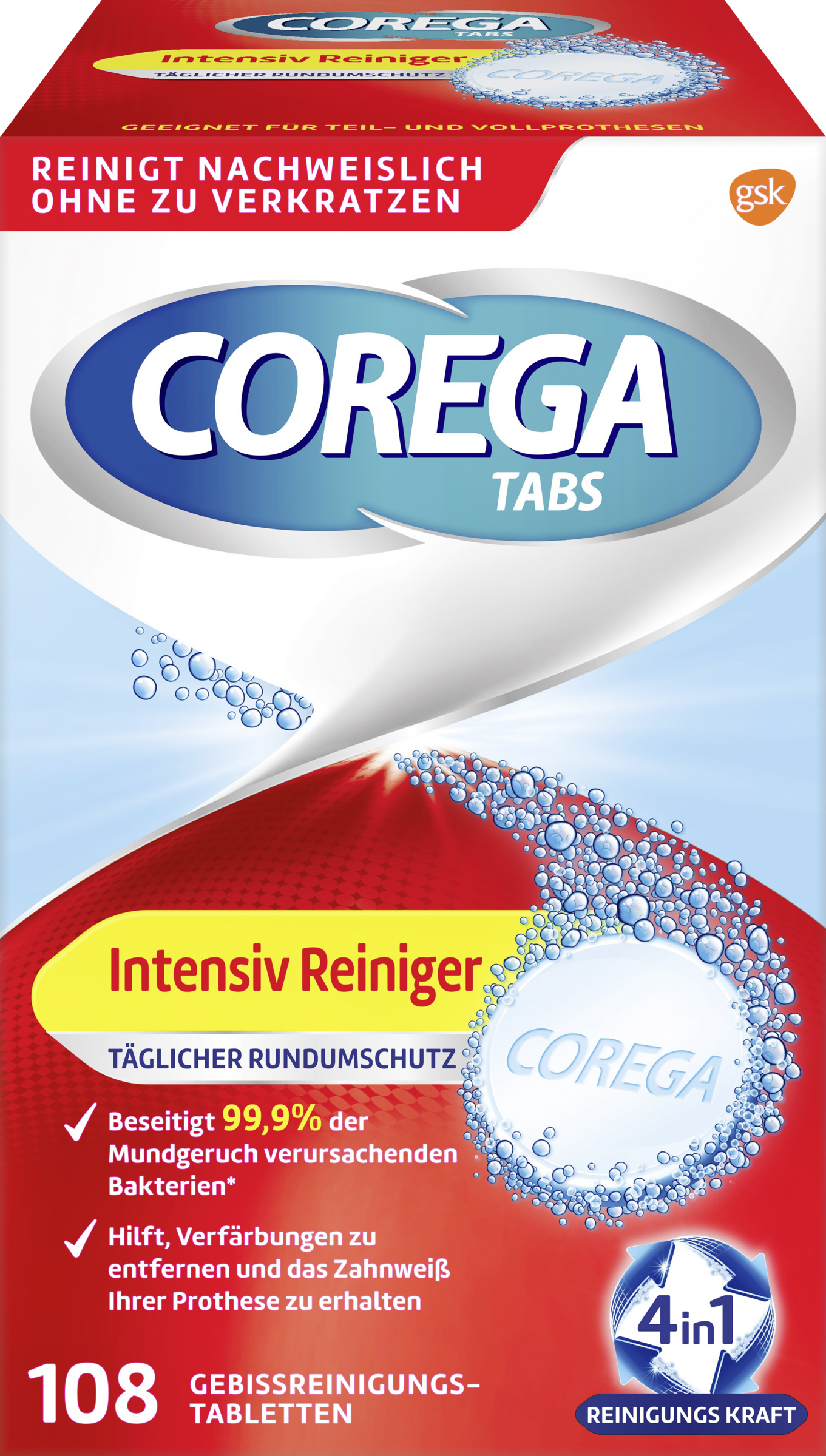 Corega TABS Intensiv Reiniger