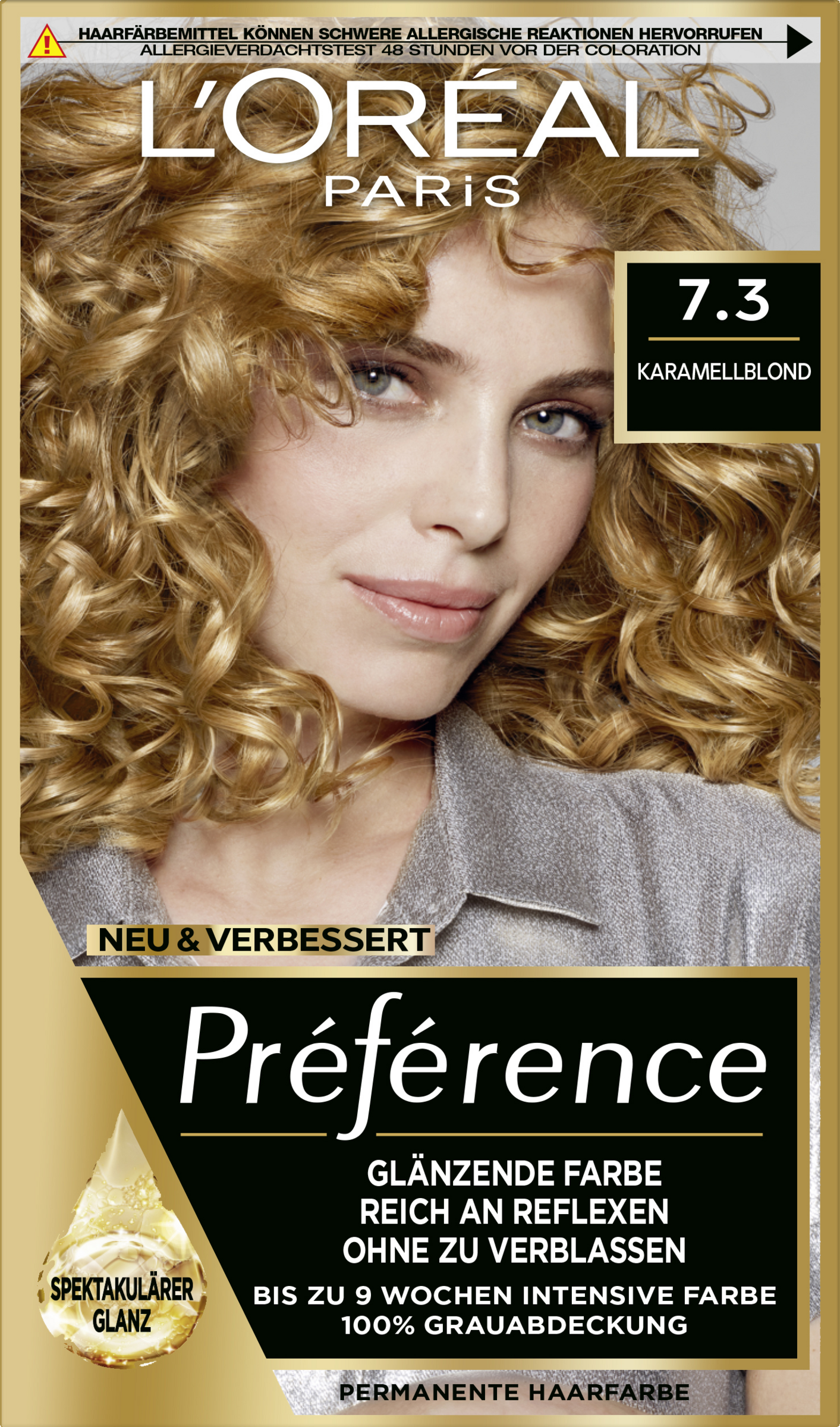 L’Oréal Paris Préférence 7.3 Karamellblond