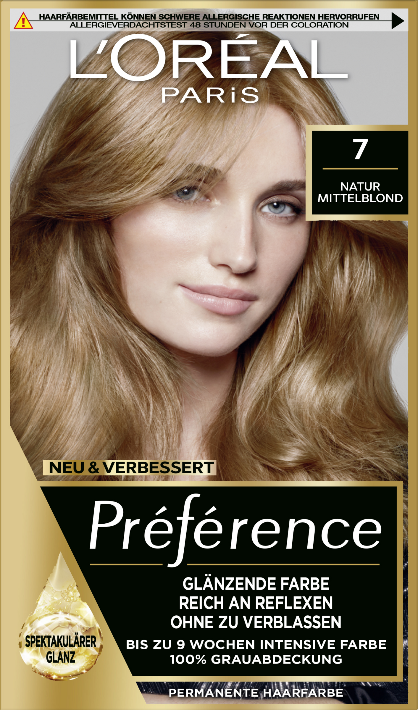 L’Oréal Paris Préférence 7 Natur Mittelblond