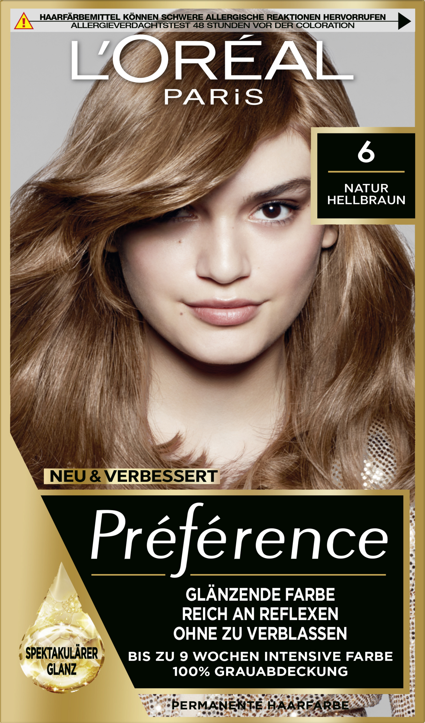L’Oréal Paris Préférence 6 Natur Hellbraun