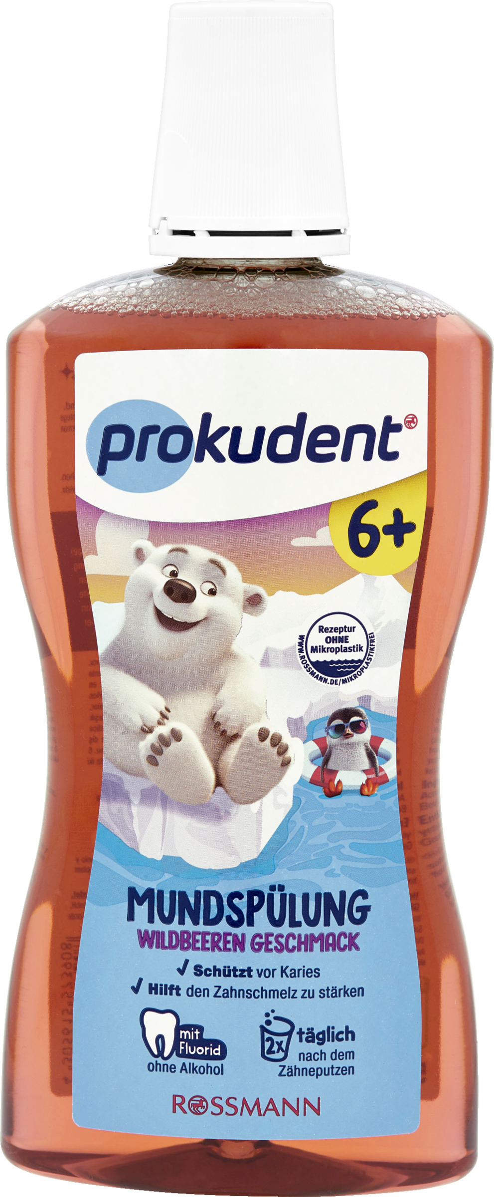 غسول فم بنكهة التوت البري