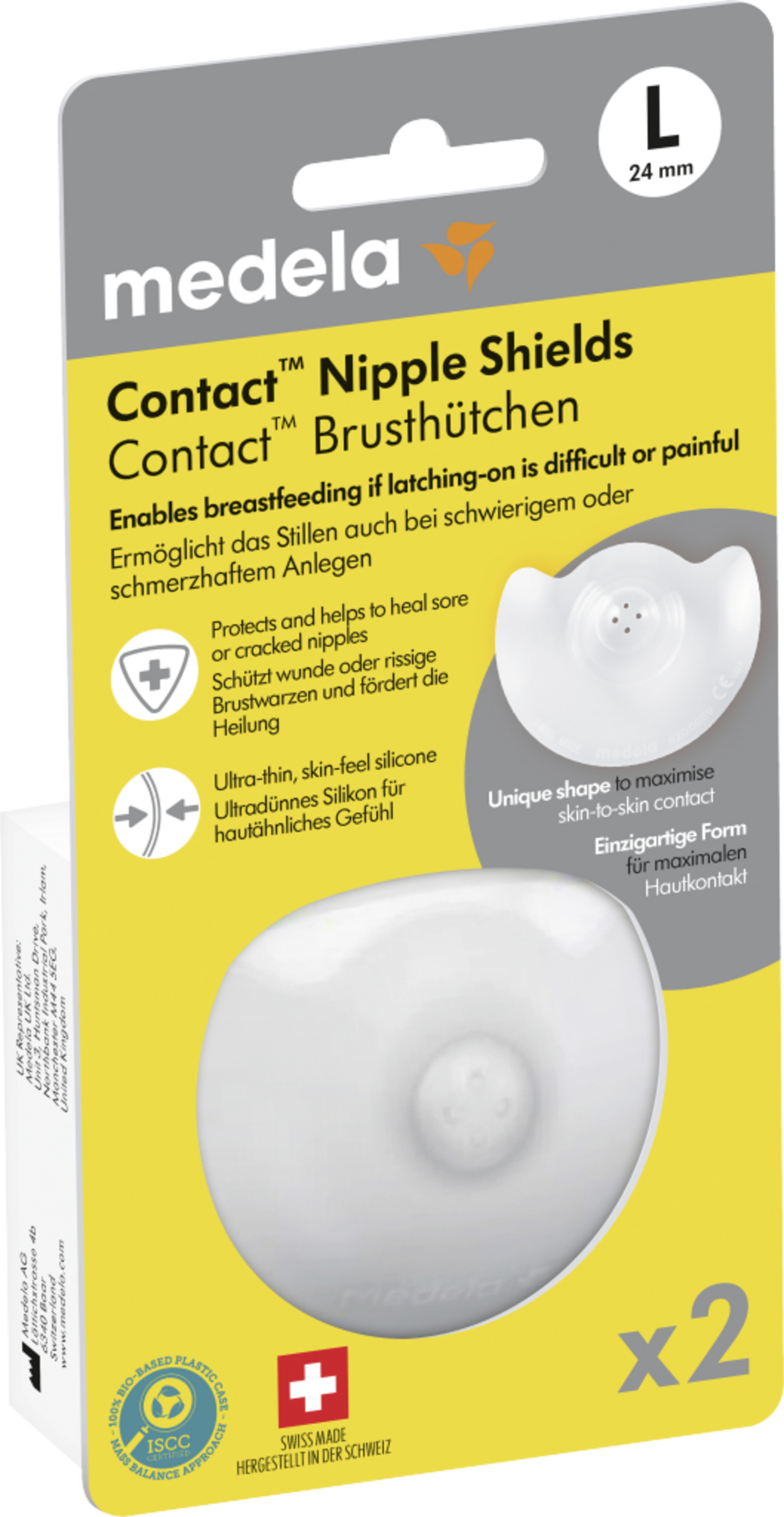 medela Contact Brusthütchen Gr. L