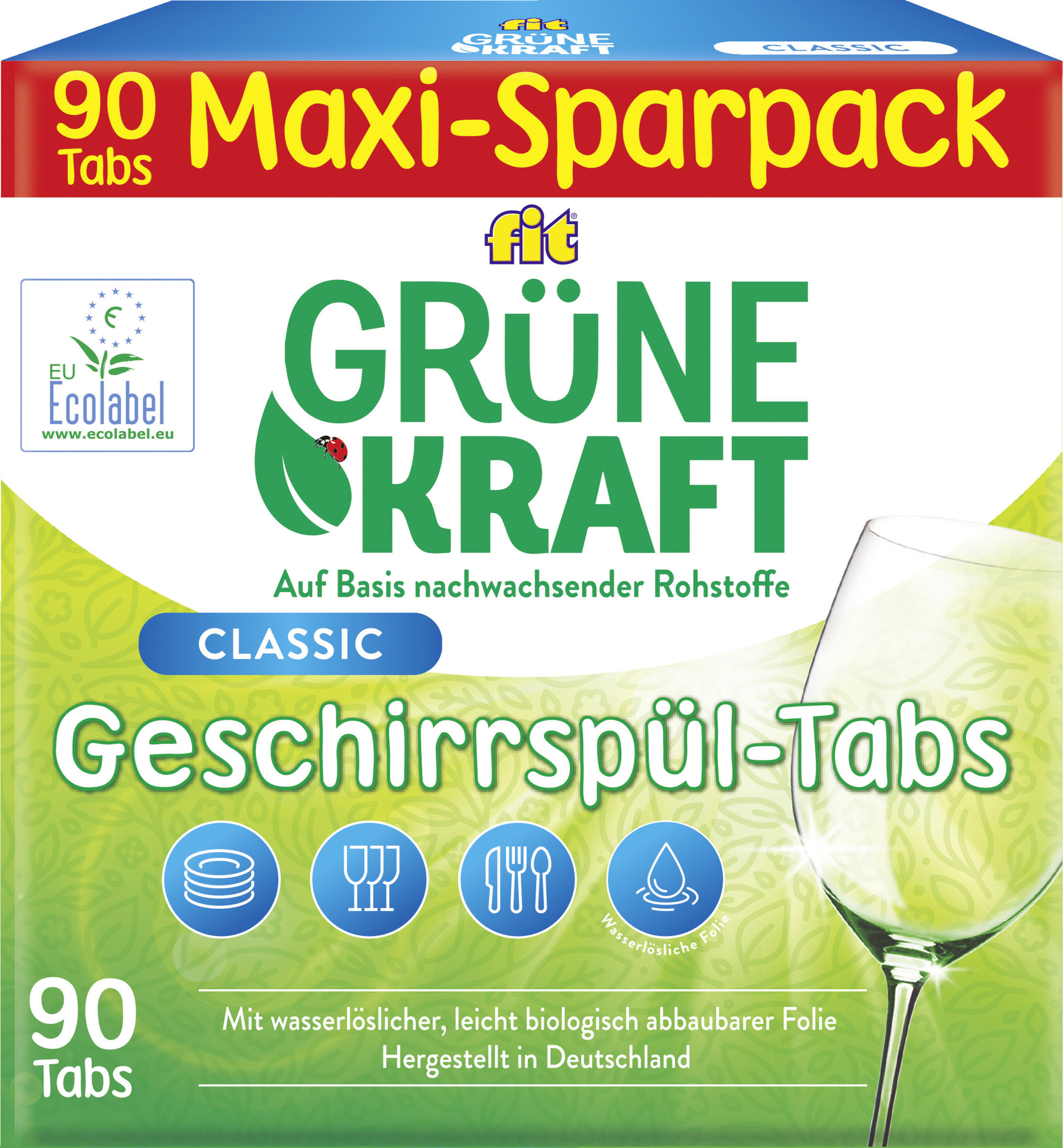 fit Grüne Kraft Classic Tabs Maxi-Sparpack