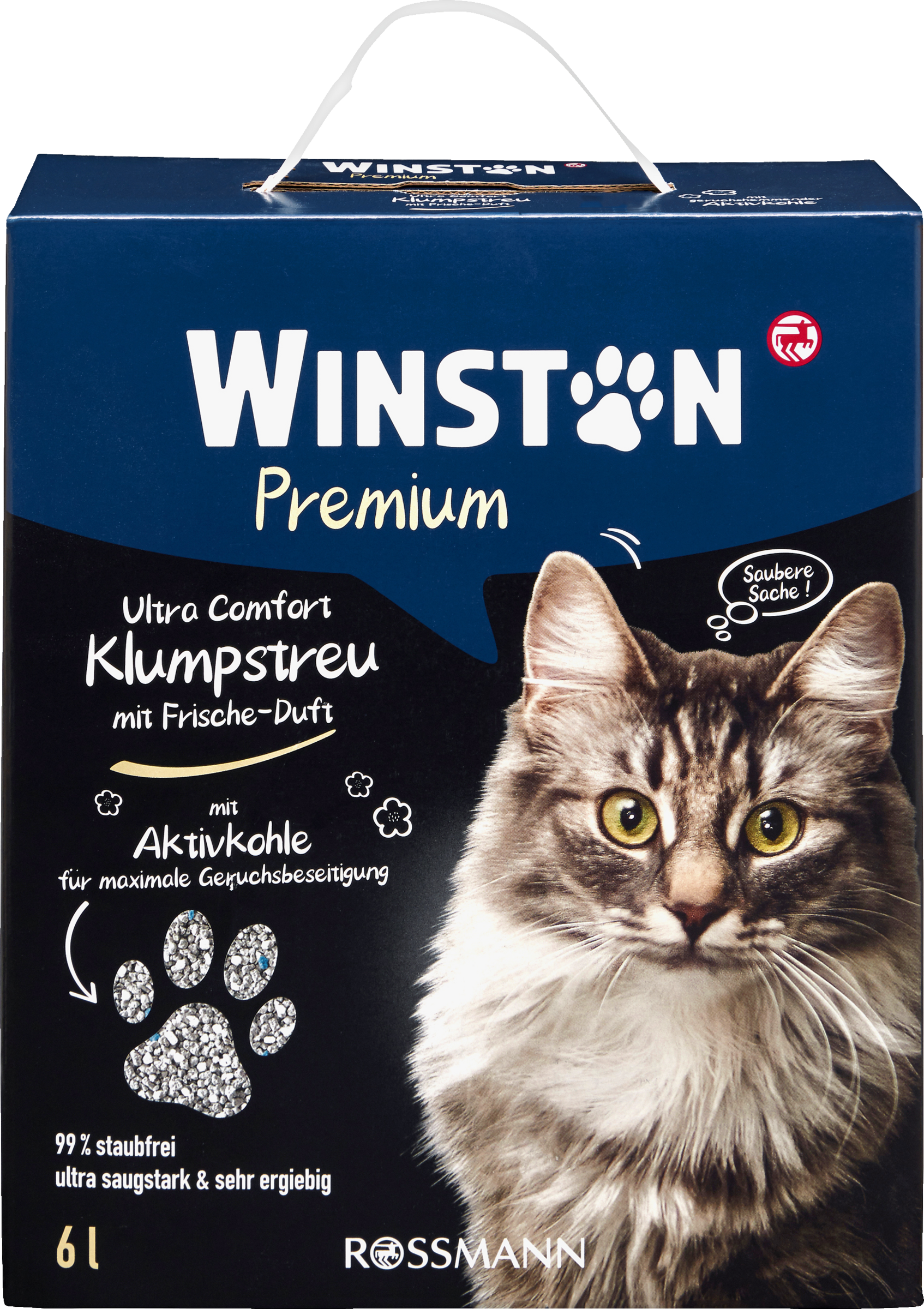 Winston Deluxe Ultra Comfort Klumpstreu mit Frische-Duft