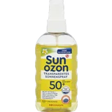 Transparentes Sonnenspray LSF 50+