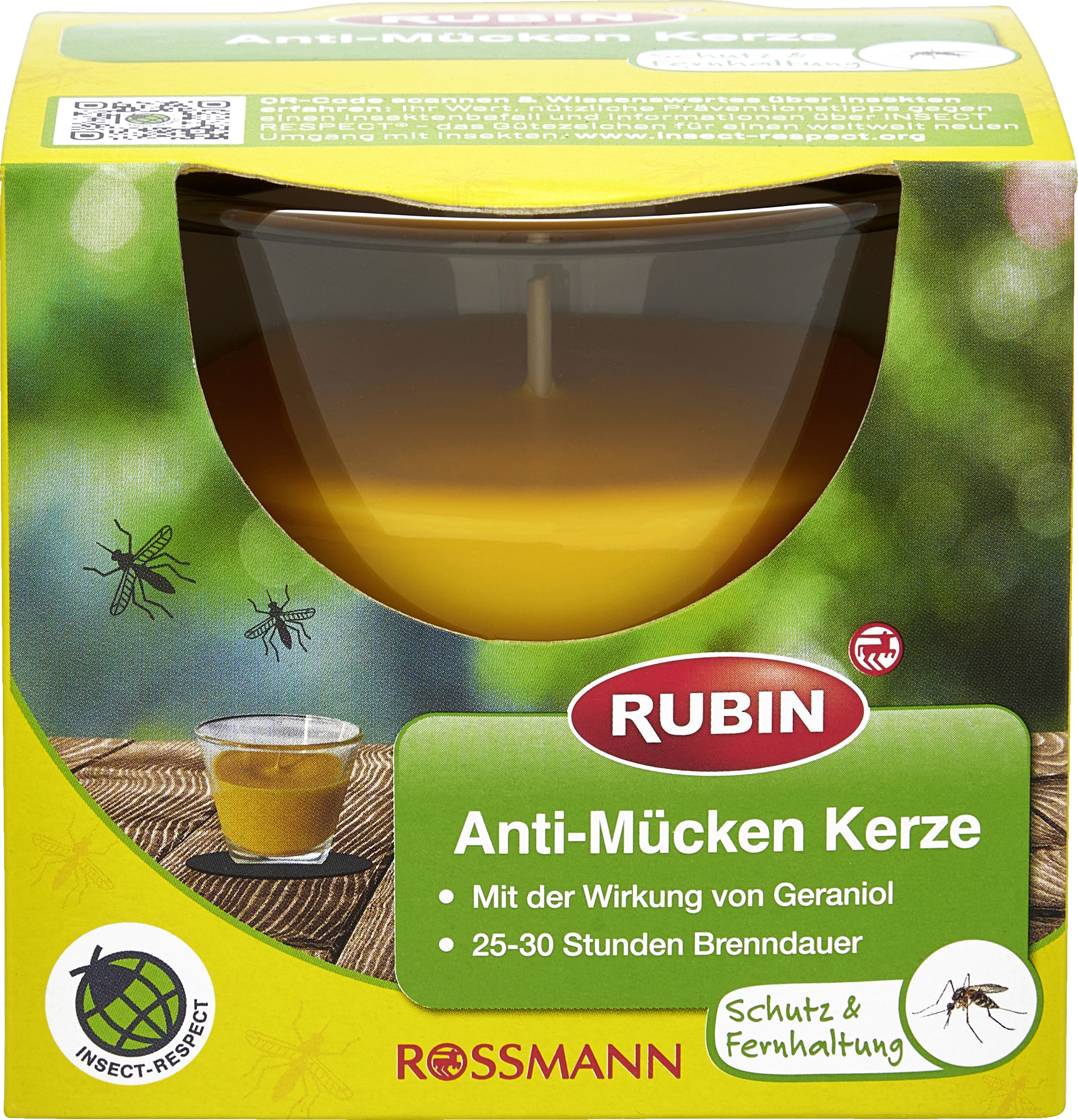 RUBIN Anti-Mücken-Kerze